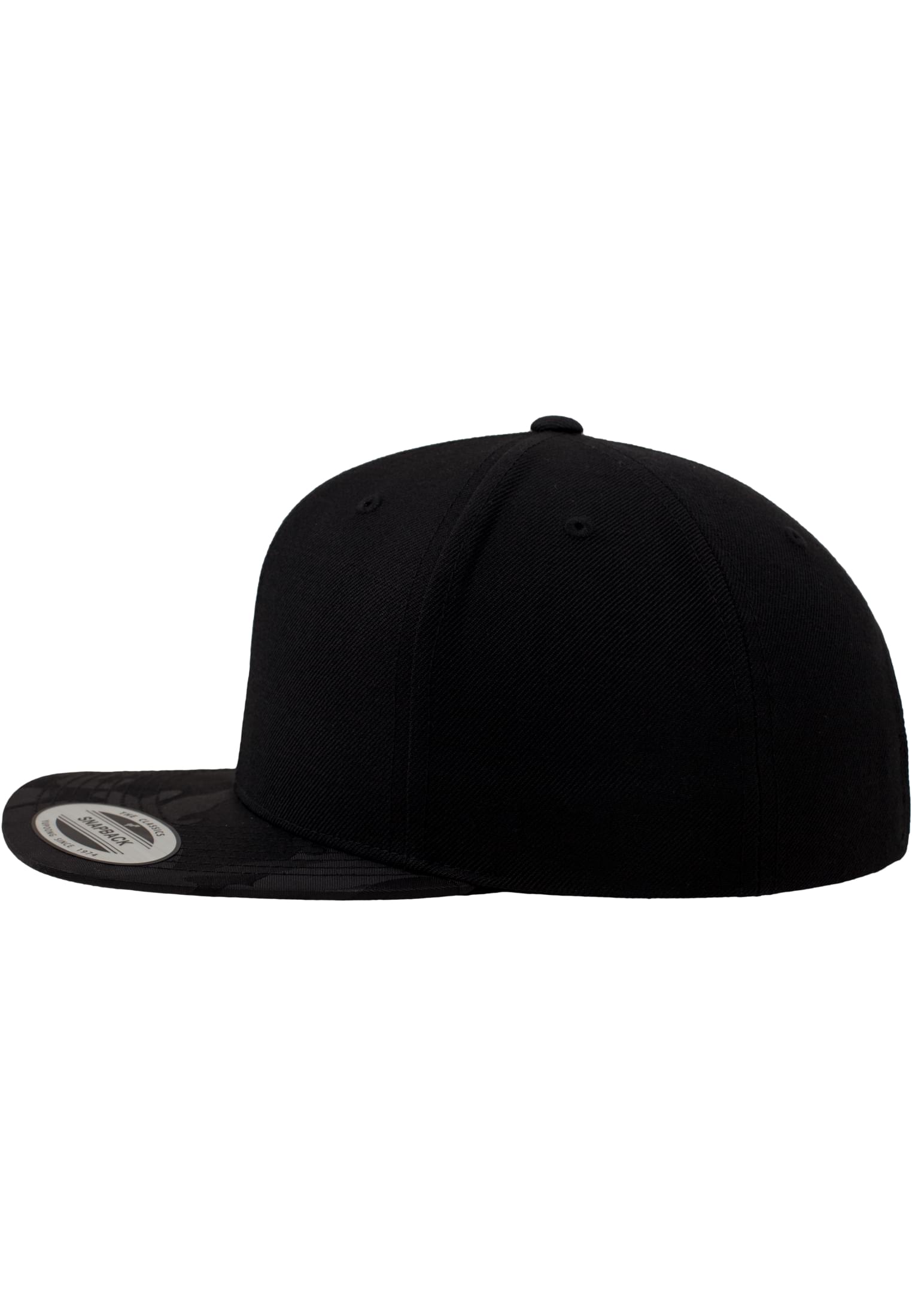 Camo Visor Snapback black camo | black camo