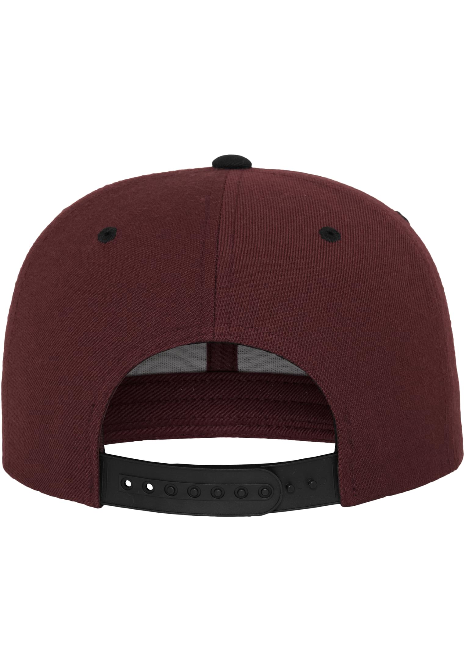Classic Snapback 2-Tone maroon/blk | maroon/blk