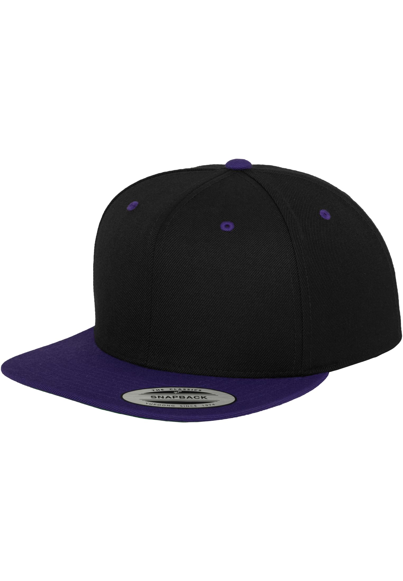 Classic Snapback 2-Tone blk/pur | blk/pur