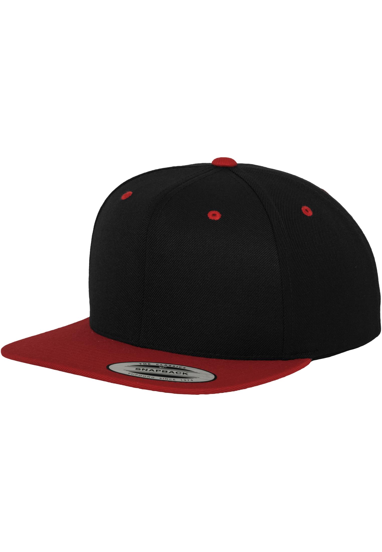 Classic Snapback 2-Tone blk/red | blk/red