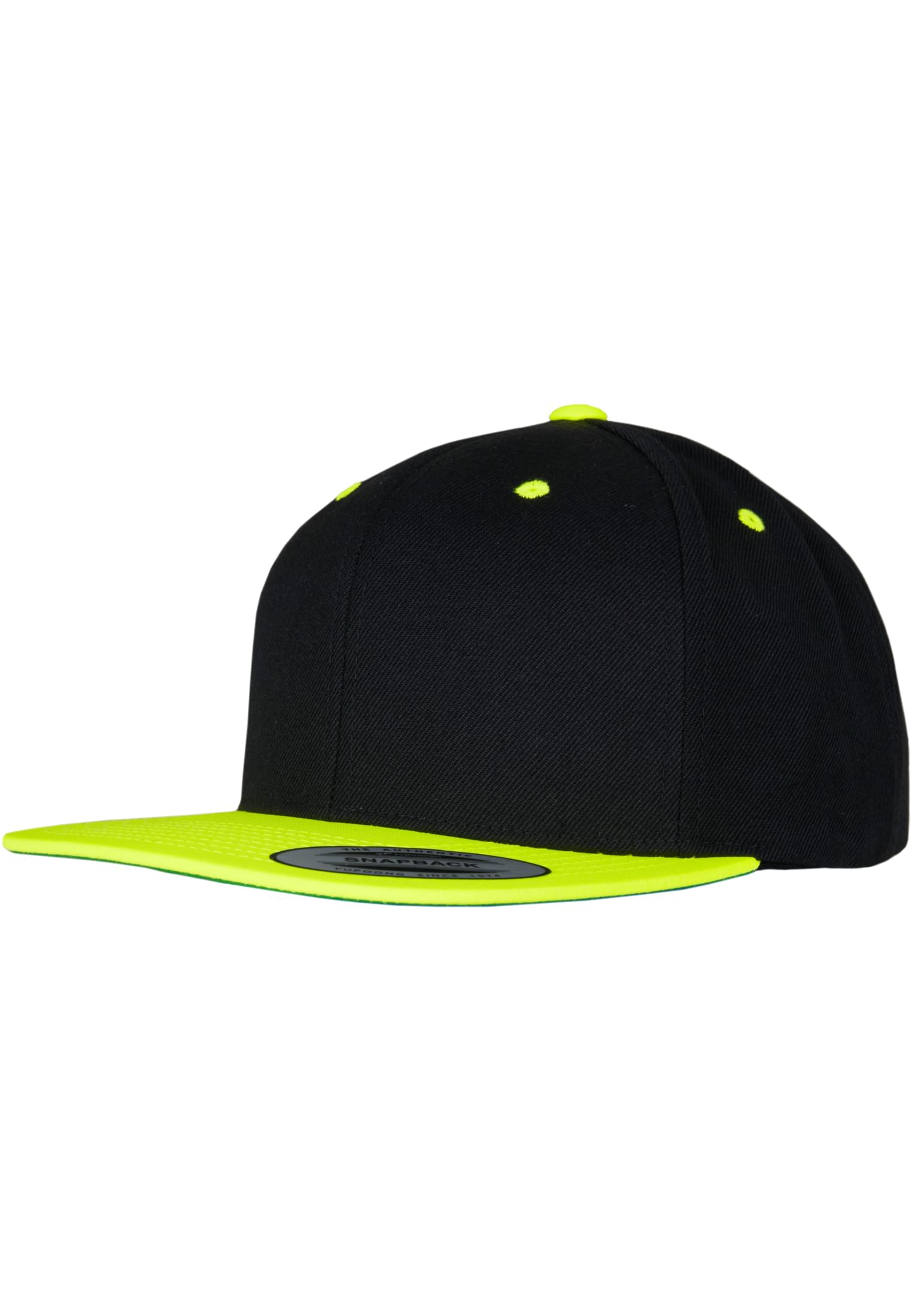 Classic Snapback 2-Tone blk/neonyellow | blk/neonyellow