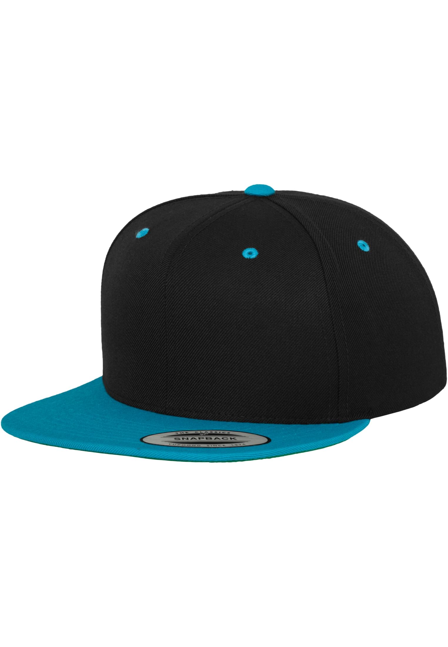 Classic Snapback 2-Tone blk/teal | blk/teal