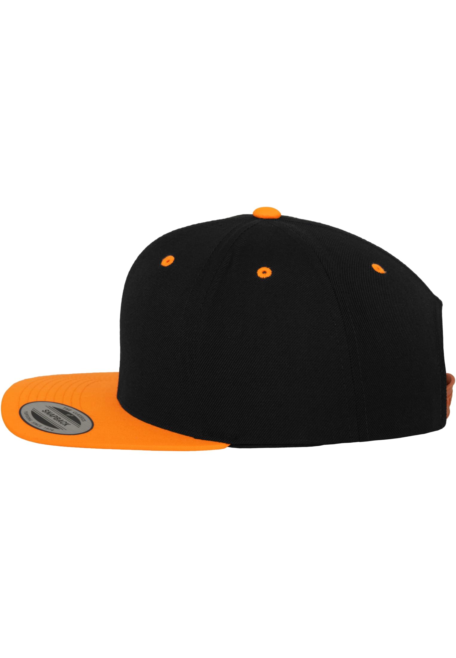 Classic Snapback 2-Tone blk/neonorange | blk/neonorange