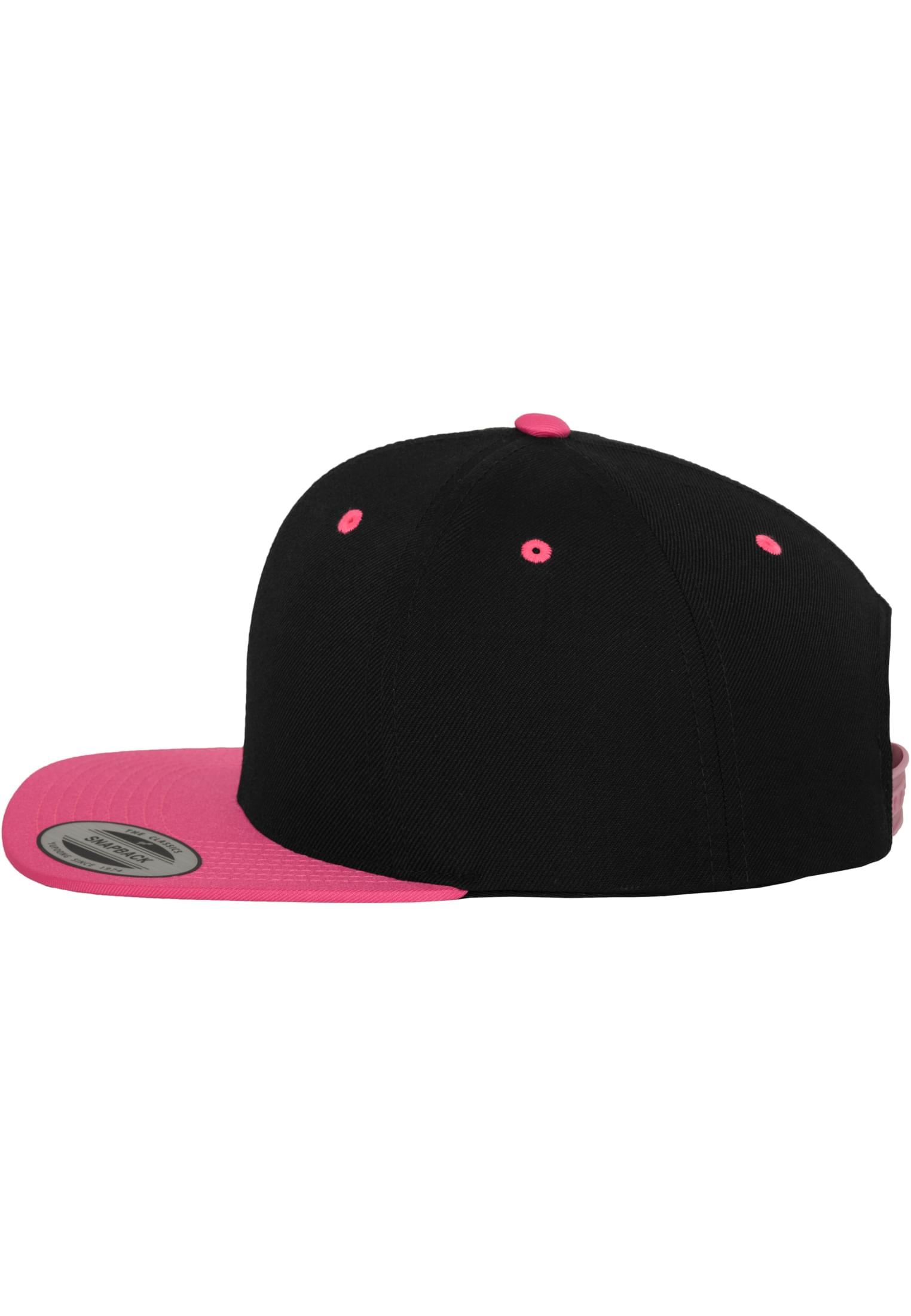 Classic Snapback 2-Tone blk/neonpink | blk/neonpink