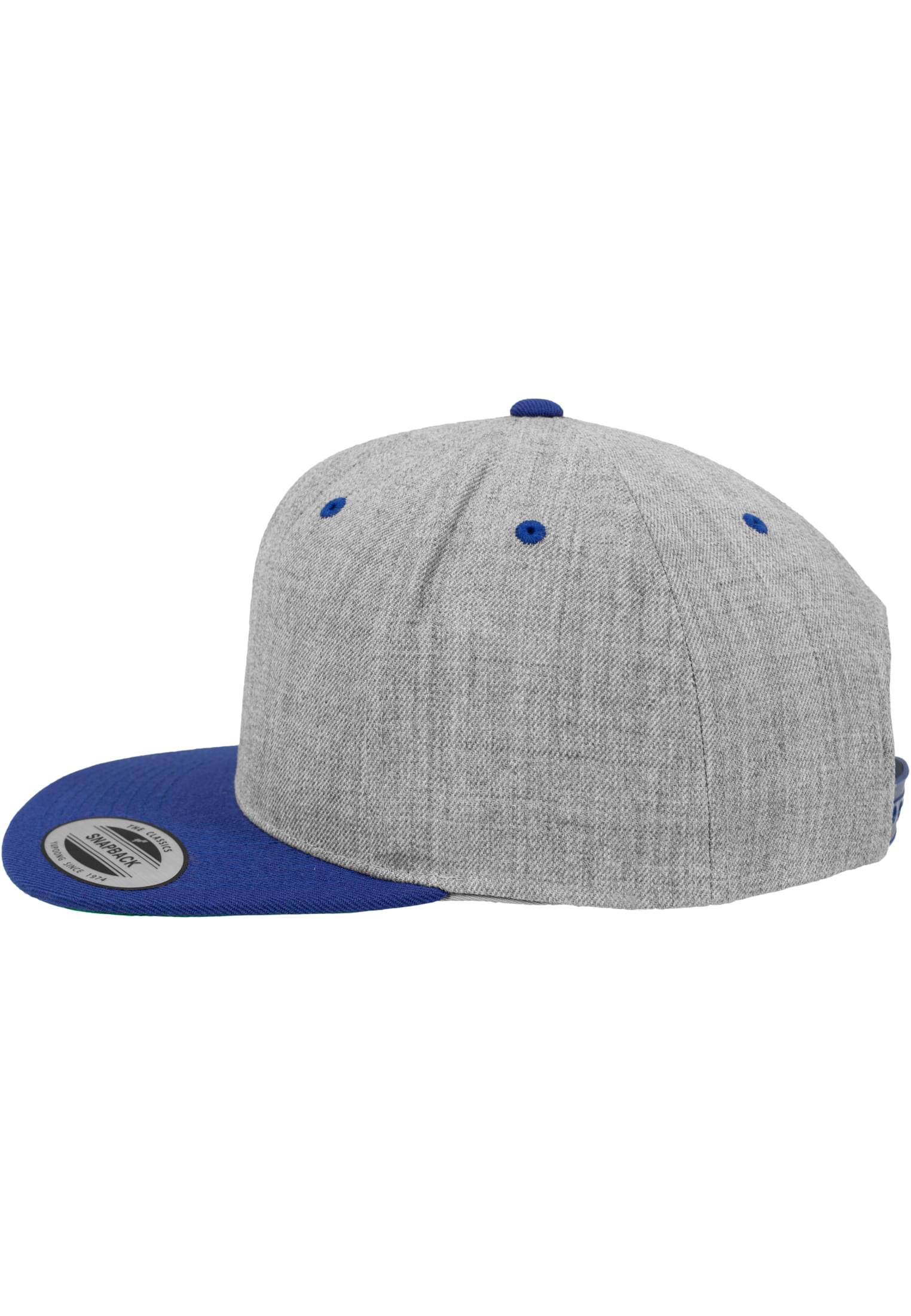 Classic Snapback 2-Tone heather/royal | heather/royal
