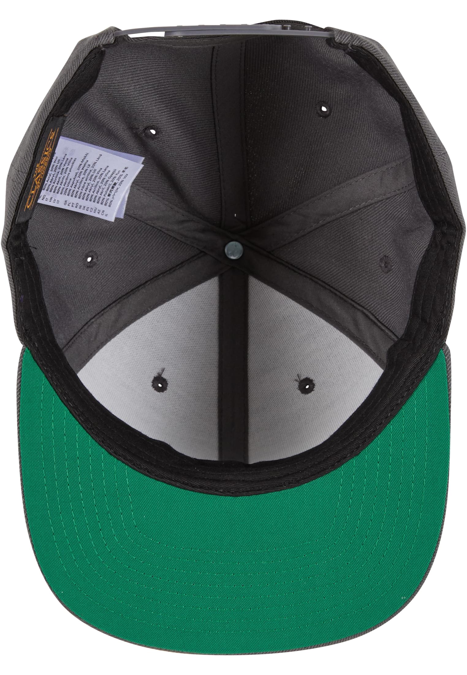 Classic Snapback darkgrey | darkgrey