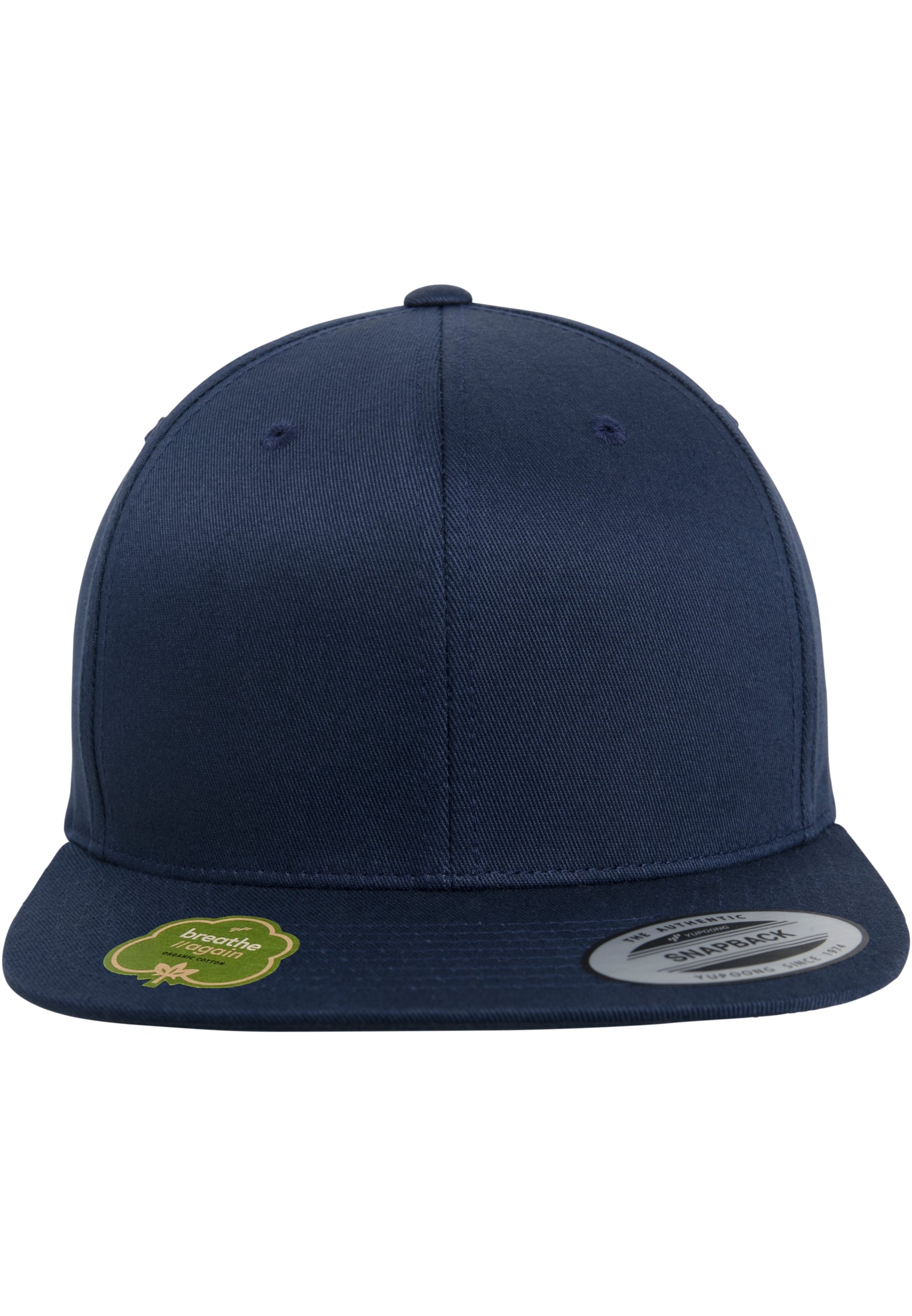 Organic Cotton Snapback navy | navy