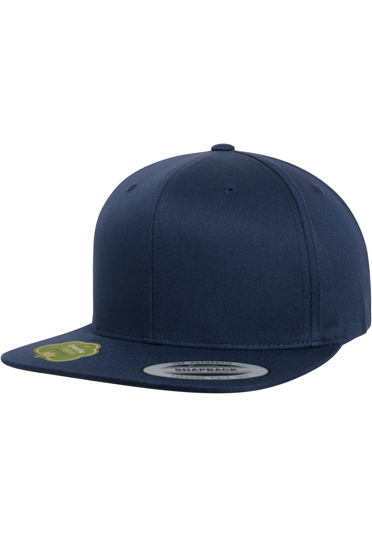 Organic Cotton Snapback navy | navy