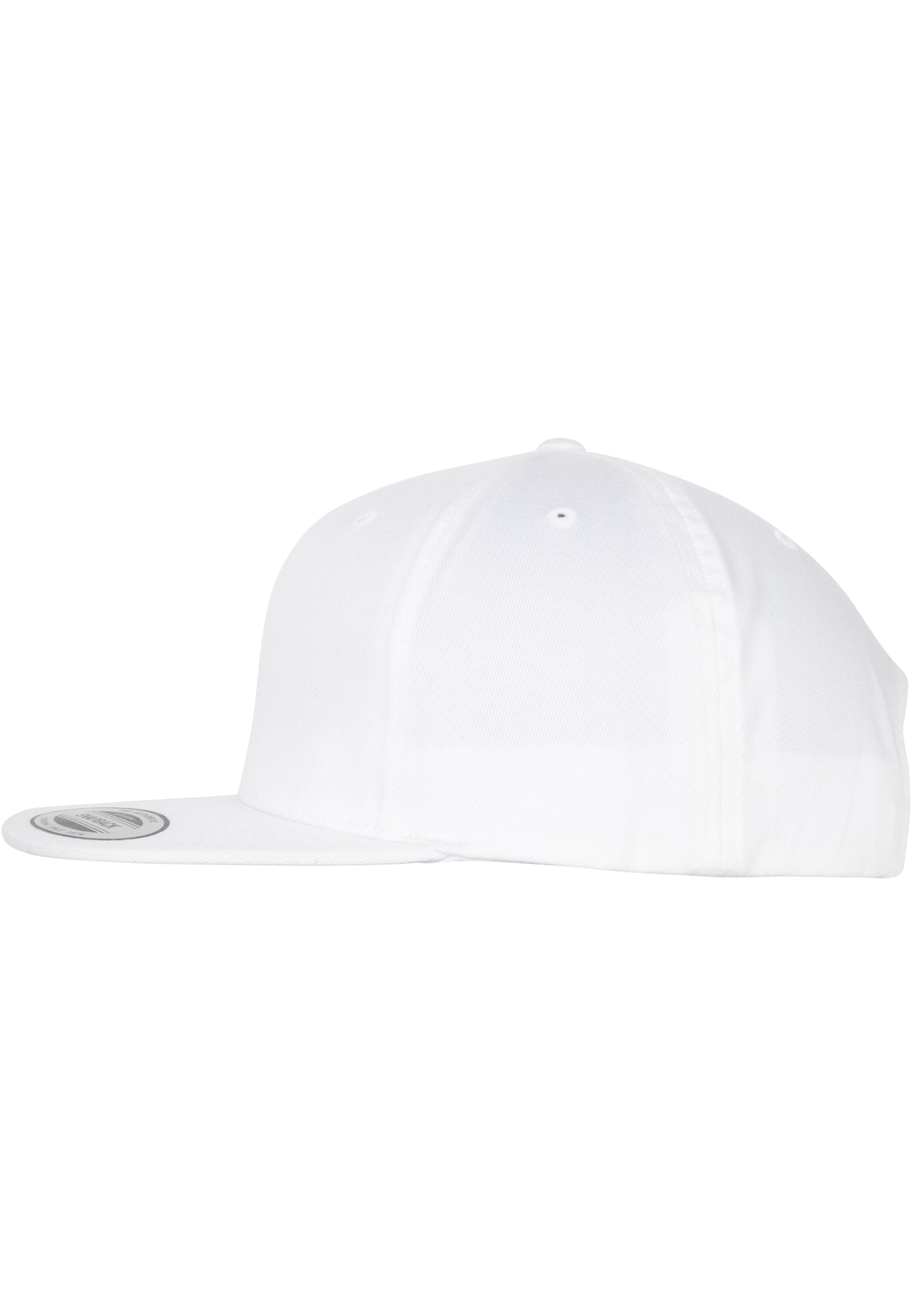 Organic Cotton Snapback white | white
