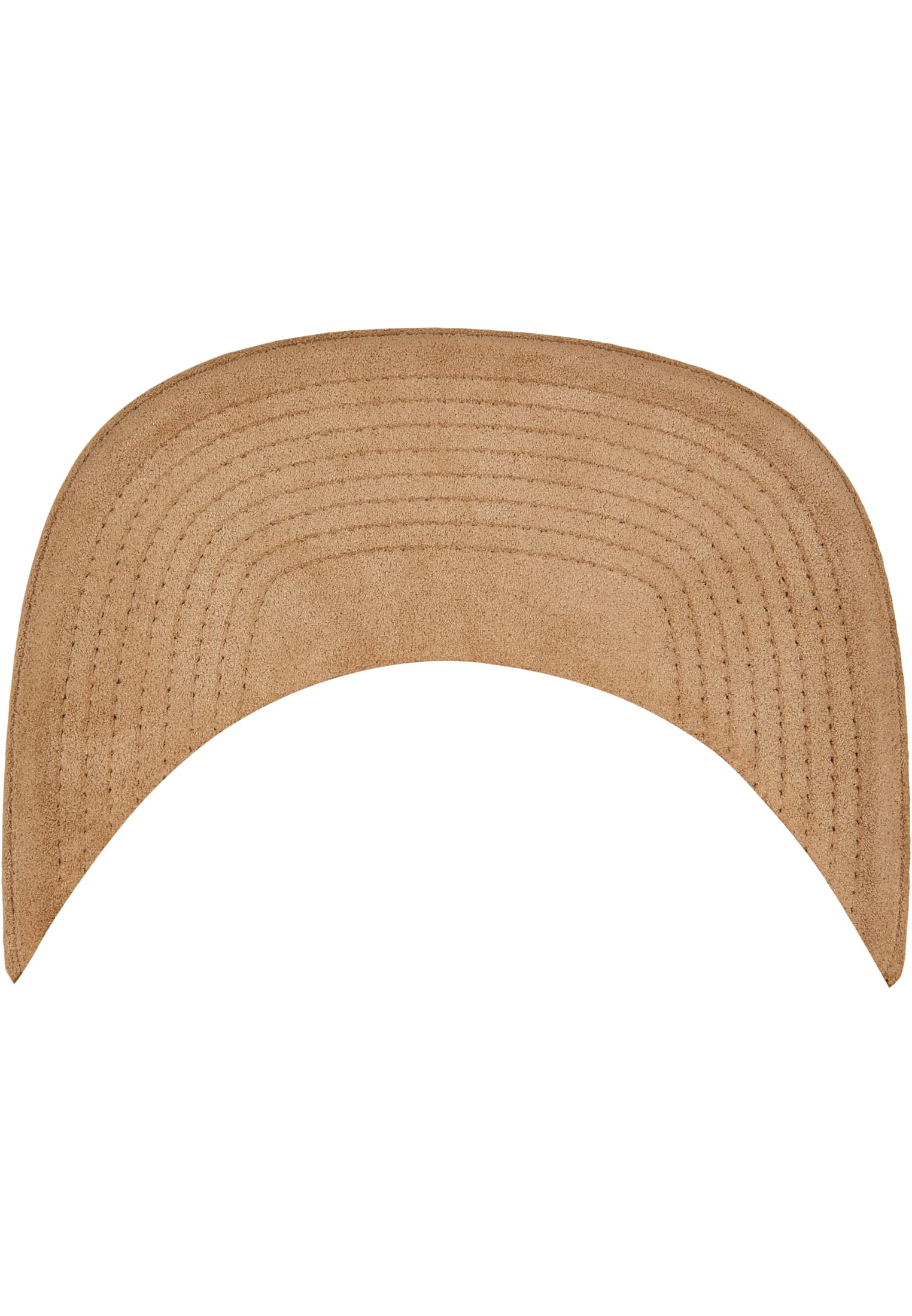 Suede Leather Snapback khaki | khaki