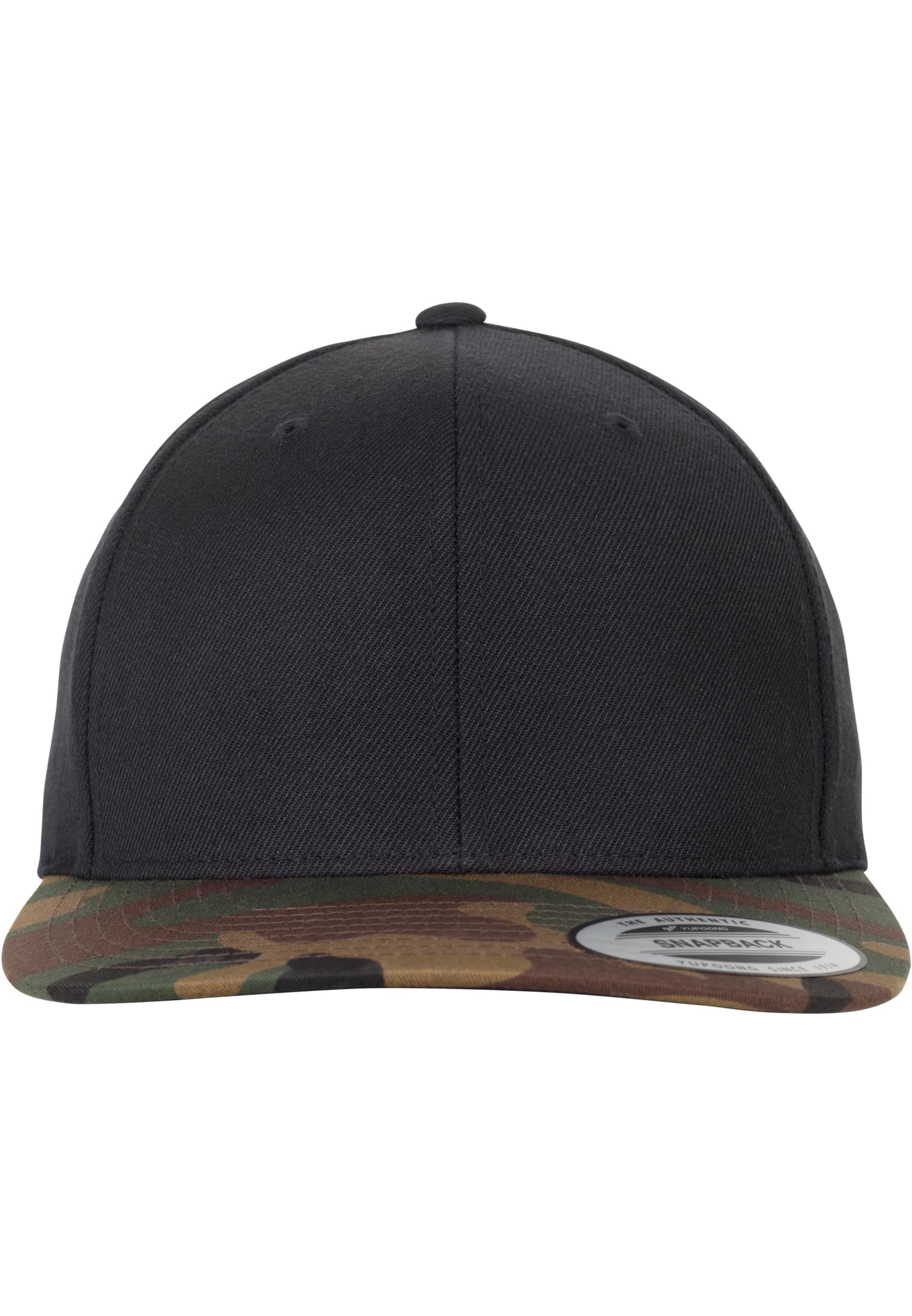 Classic Snapback 2-Tone Camo blk/green camo | blk/green camo
