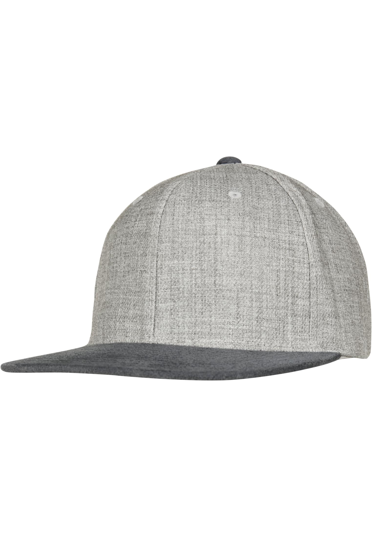 Melange Velour Snapback grey/grey | grey/grey