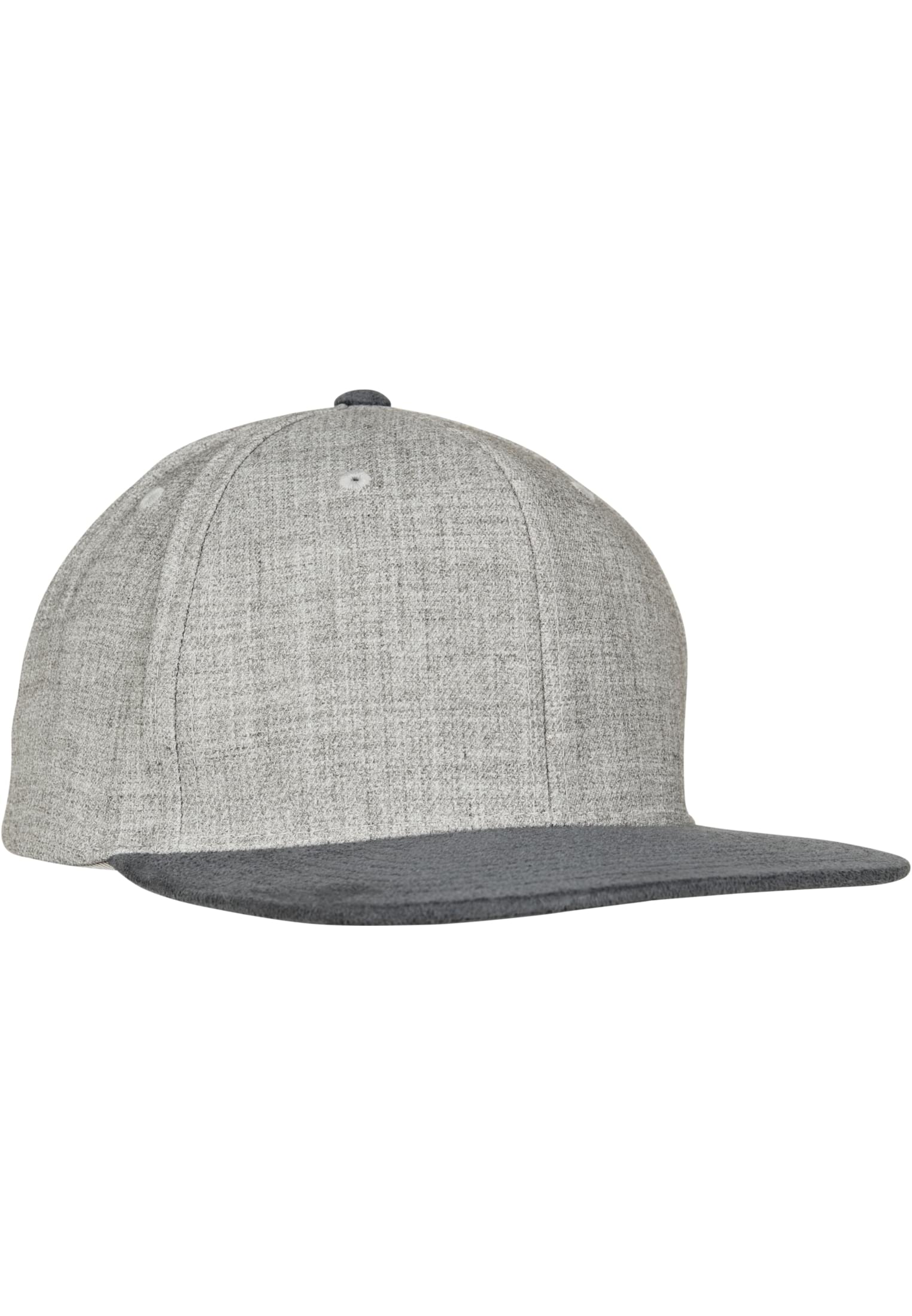 Melange Velour Snapback grey/grey | grey/grey