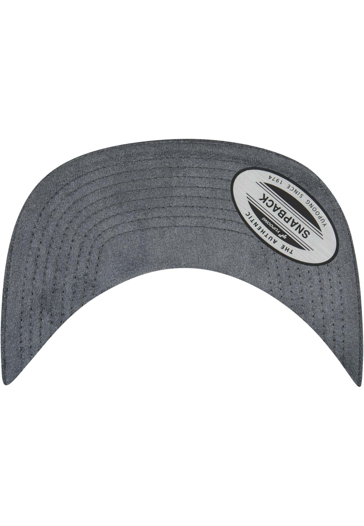 Melange Velour Snapback grey/grey | grey/grey