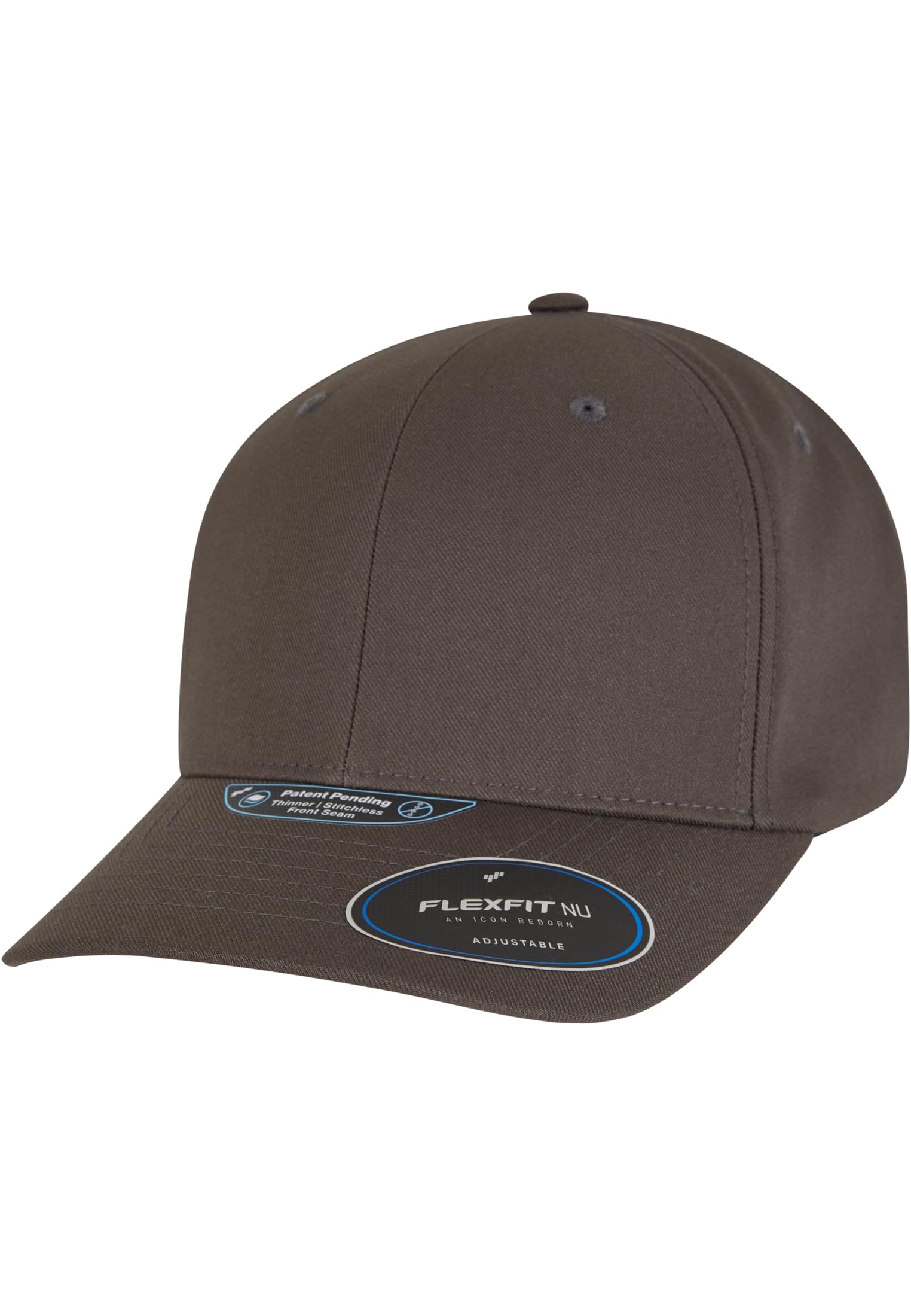 Flexfit NU Adjustable Snapback dark grey | dark grey