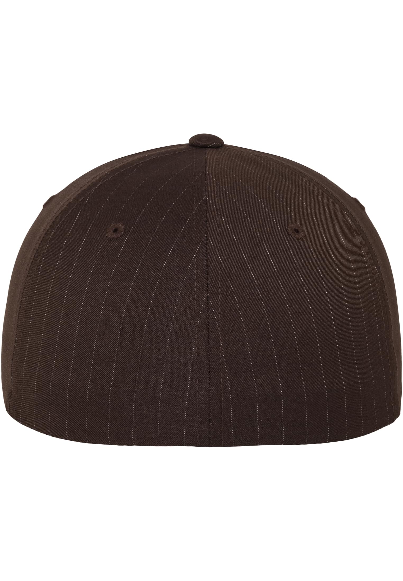Flexfit Pinstripe bro/wht | bro/wht