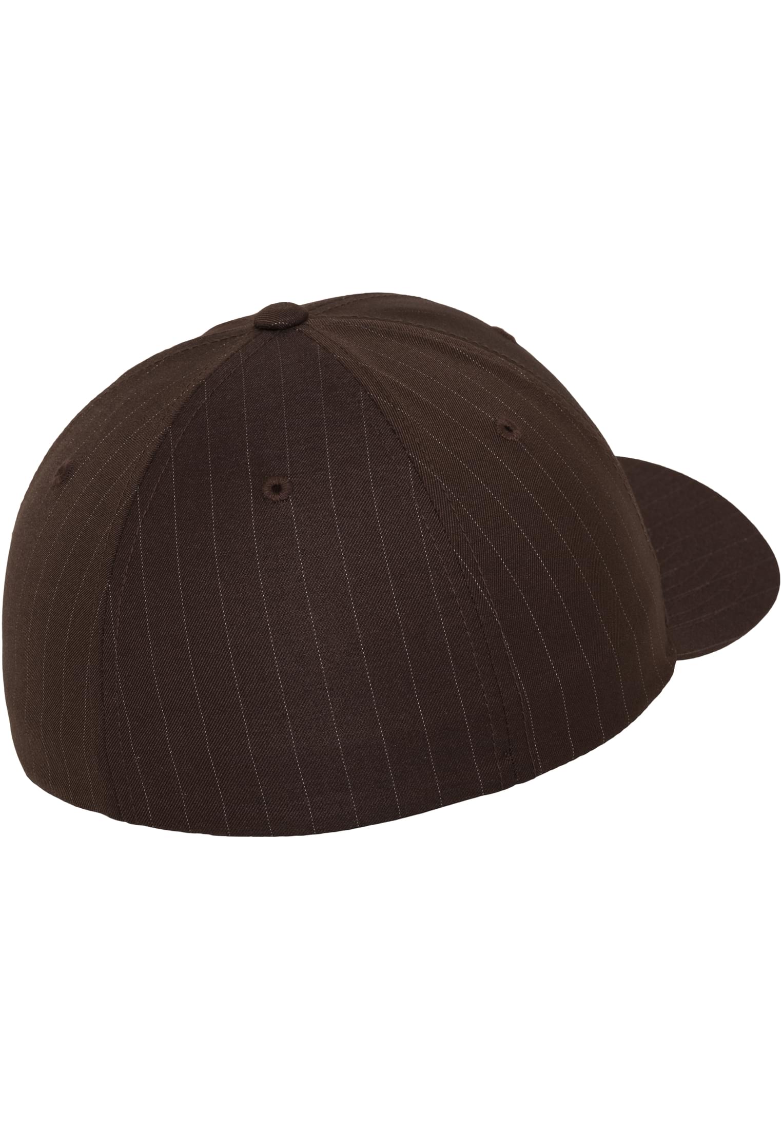 Flexfit Pinstripe bro/wht | bro/wht