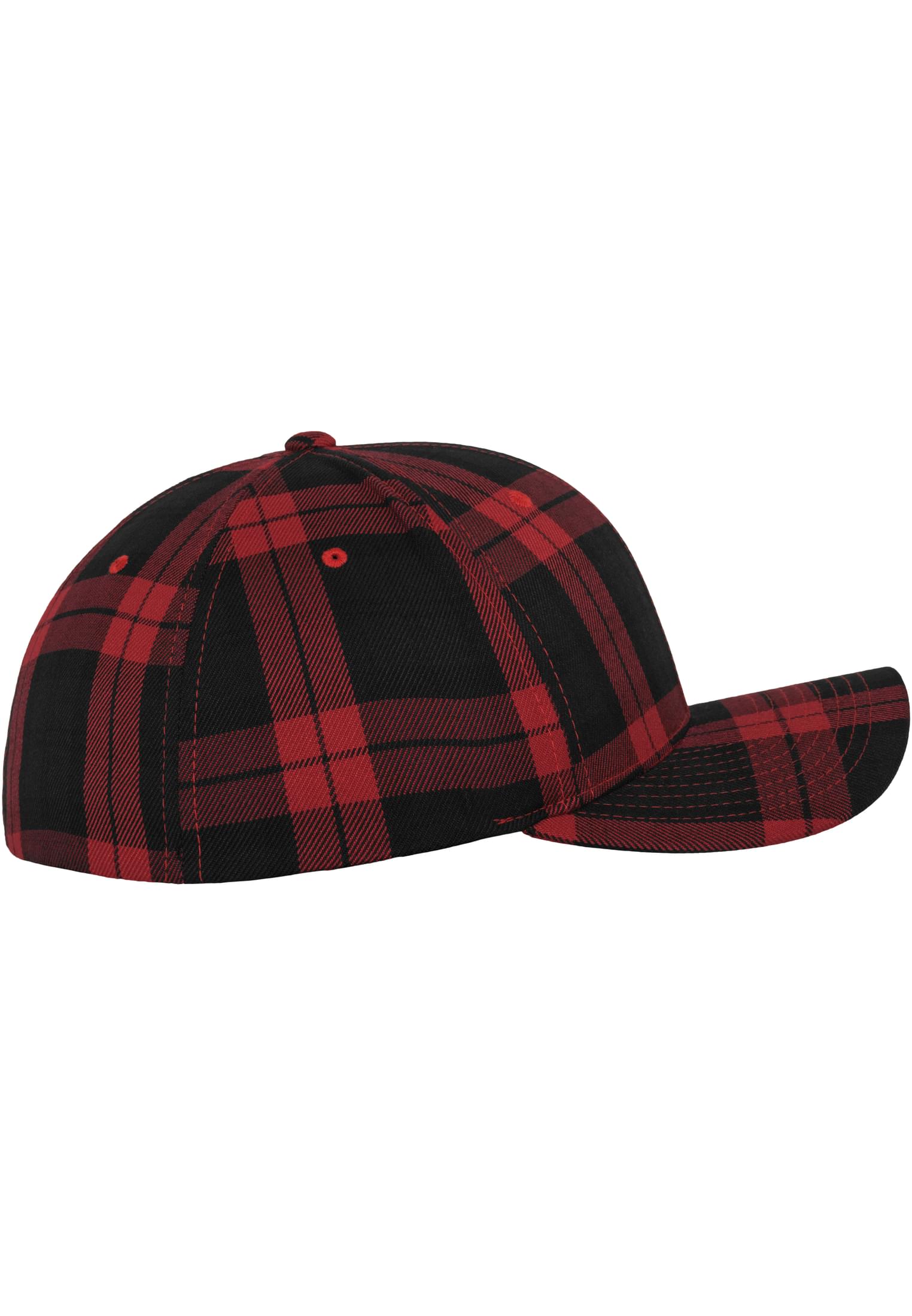 Flexfit Tartan Plaid blk/red | blk/red