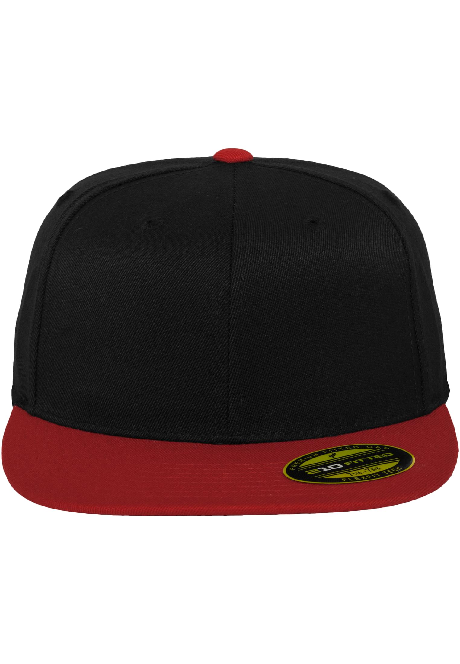 Premium 210 Fitted 2-Tone blk/red | blk/red