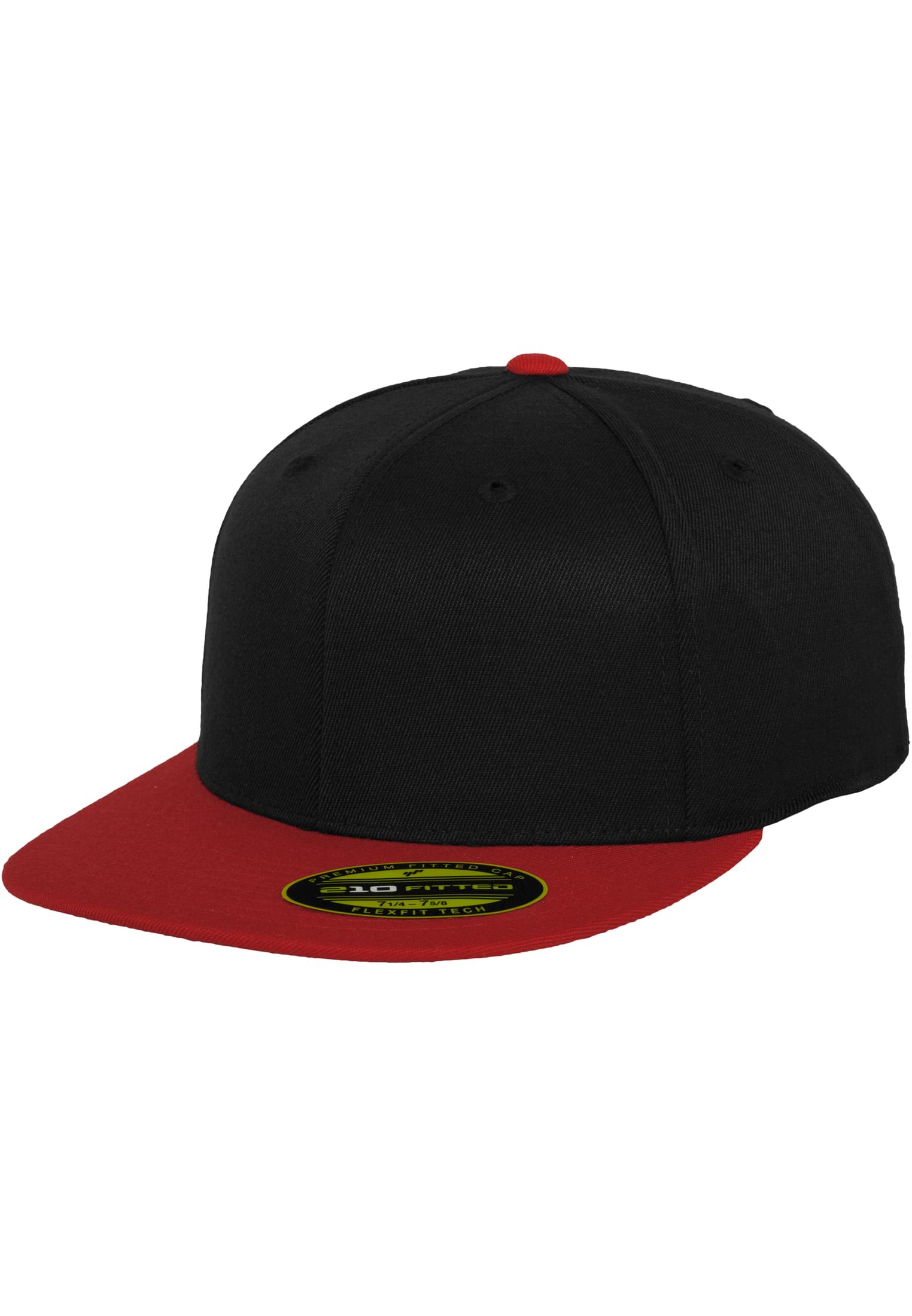 Premium 210 Fitted 2-Tone blk/red | blk/red