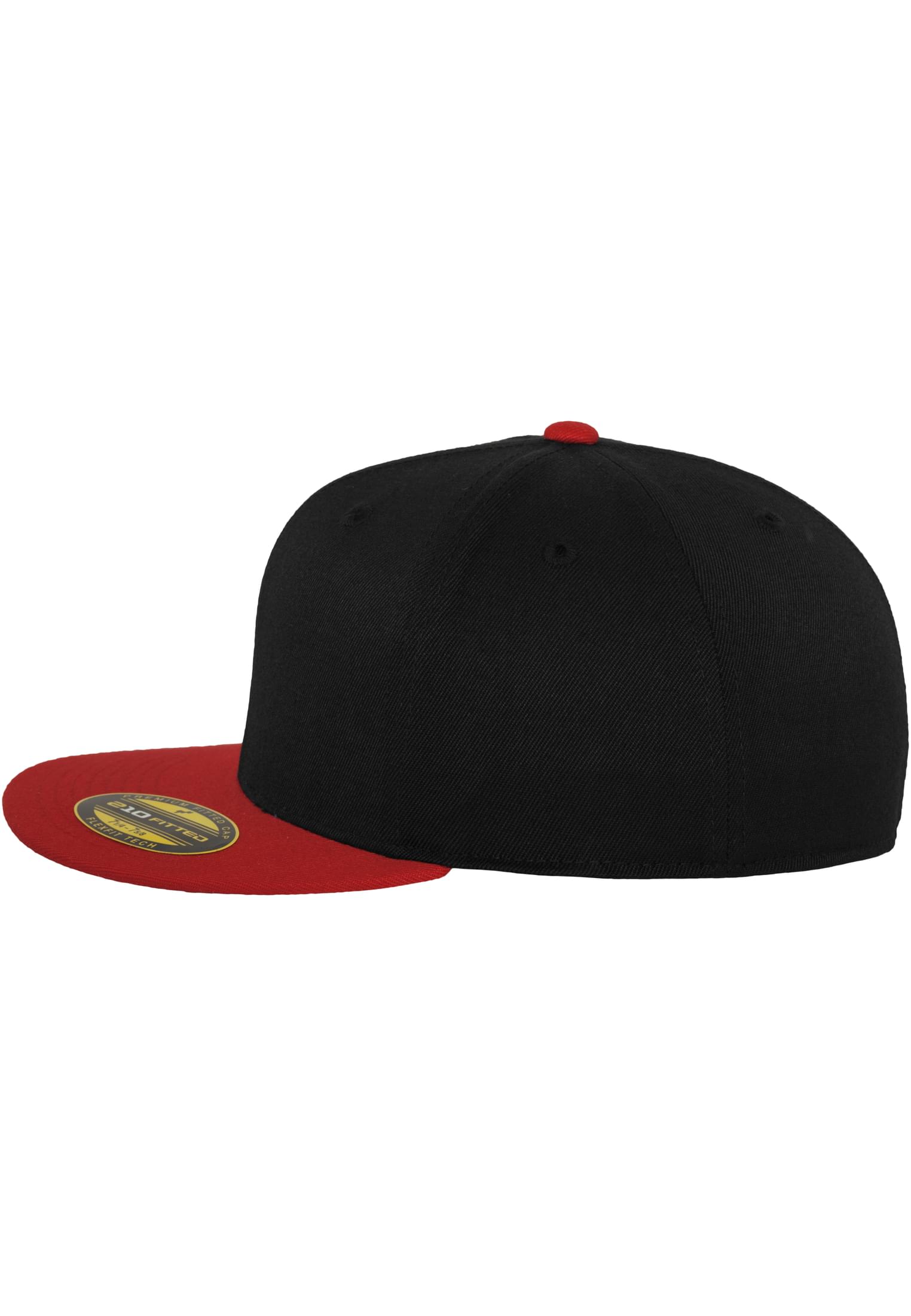 Premium 210 Fitted 2-Tone blk/red | blk/red