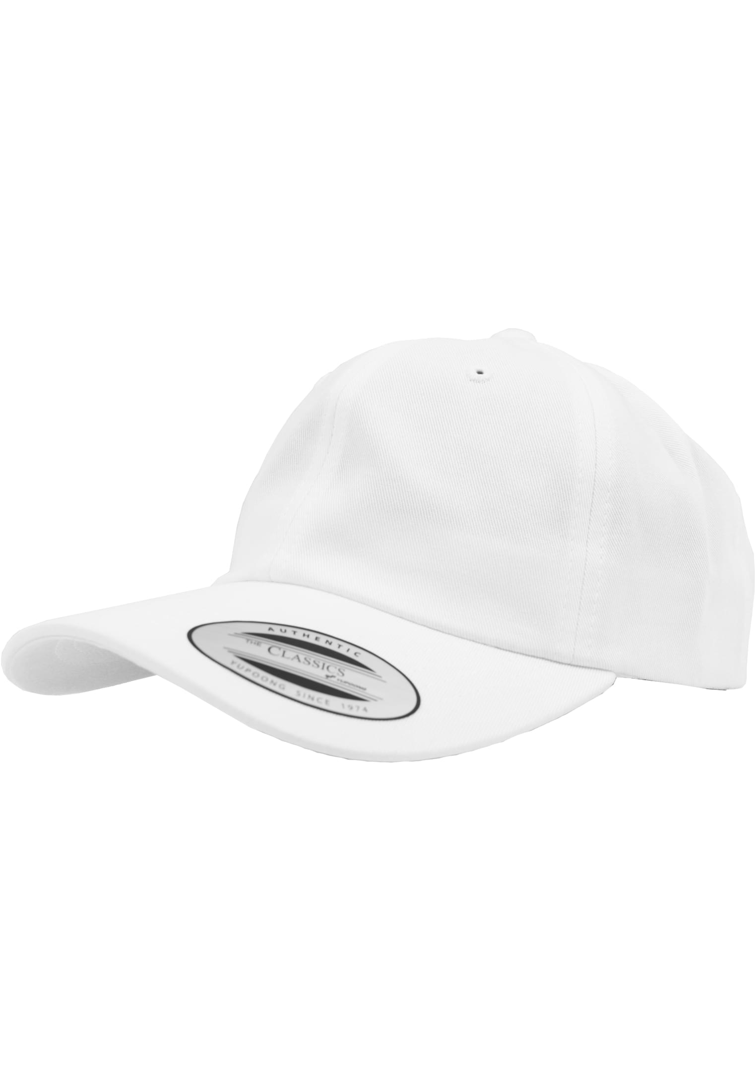 Low Profile Cotton Twill white | white