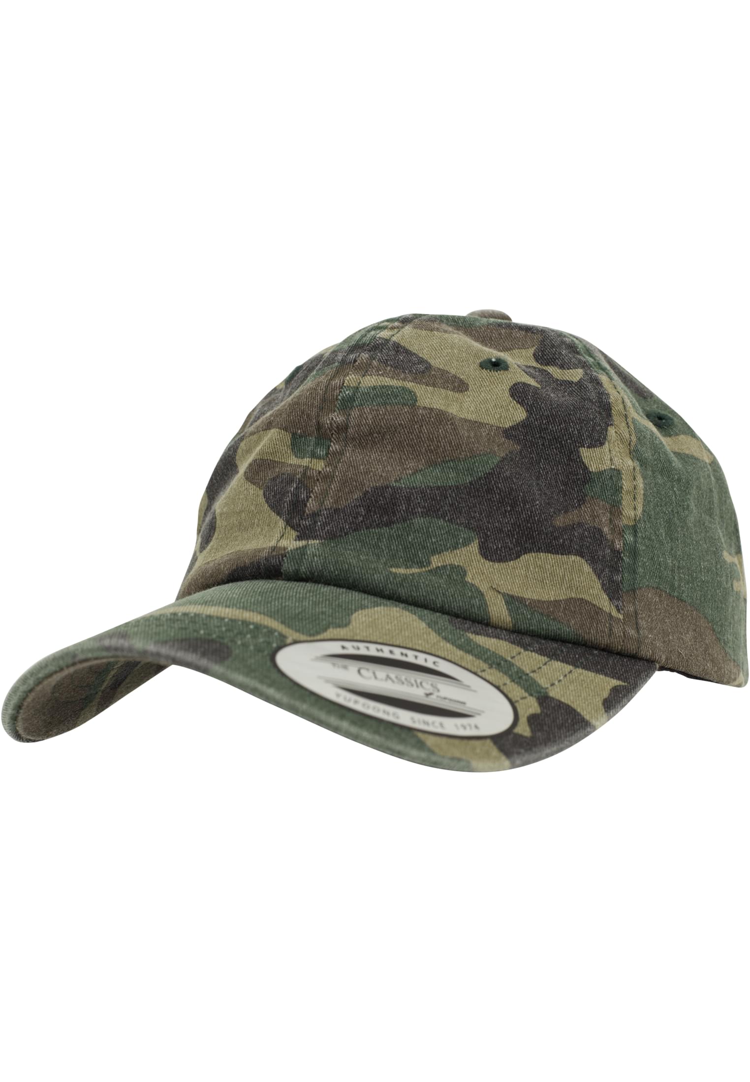 Low Profile Camo Washed Cap wood camo | wood camo