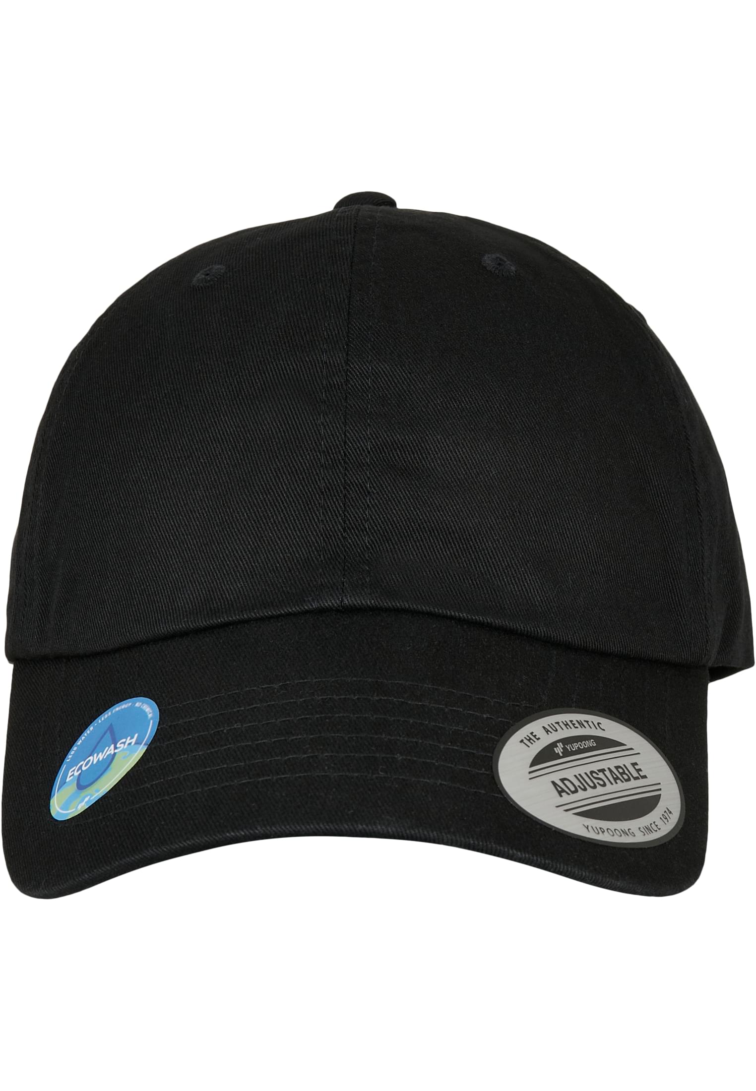 Ecowash Dad Cap black | black