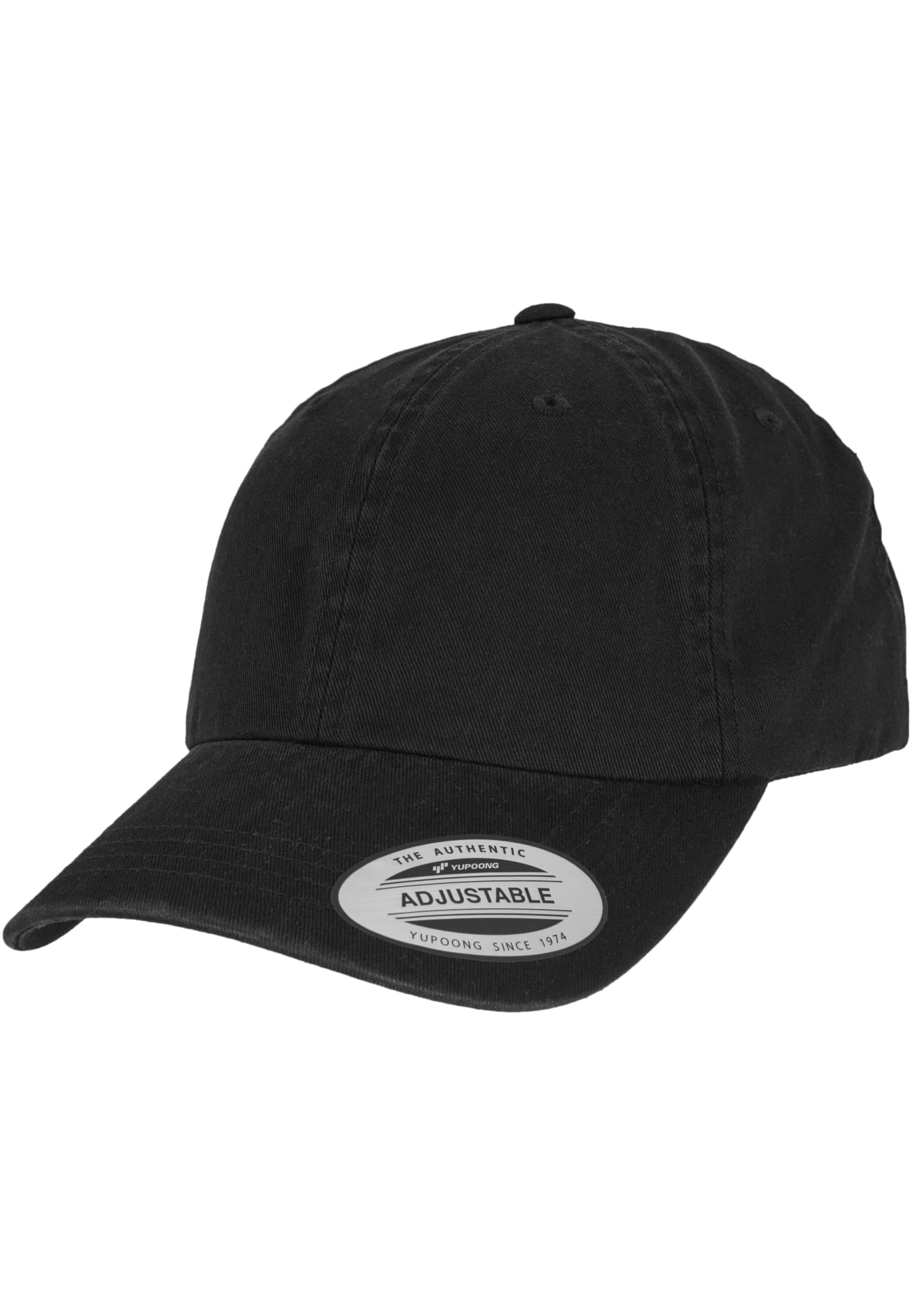Cap Low Profile Garment Washed black | black