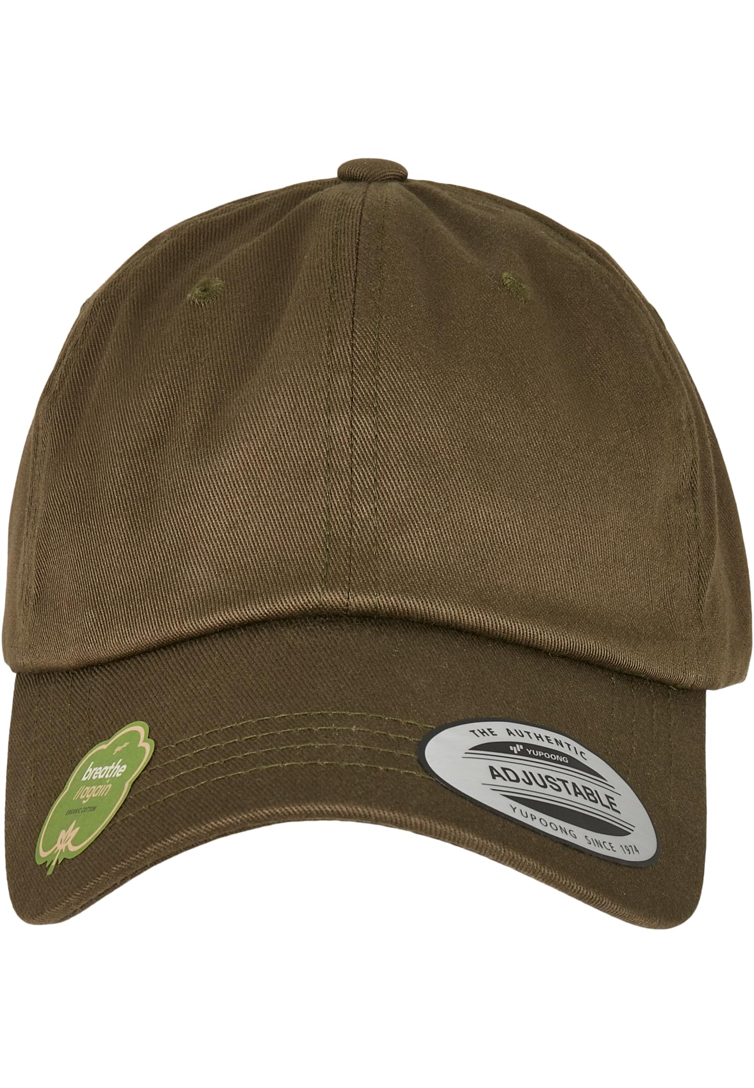 Low Profile Organic Cotton Cap burnt olive | burnt olive