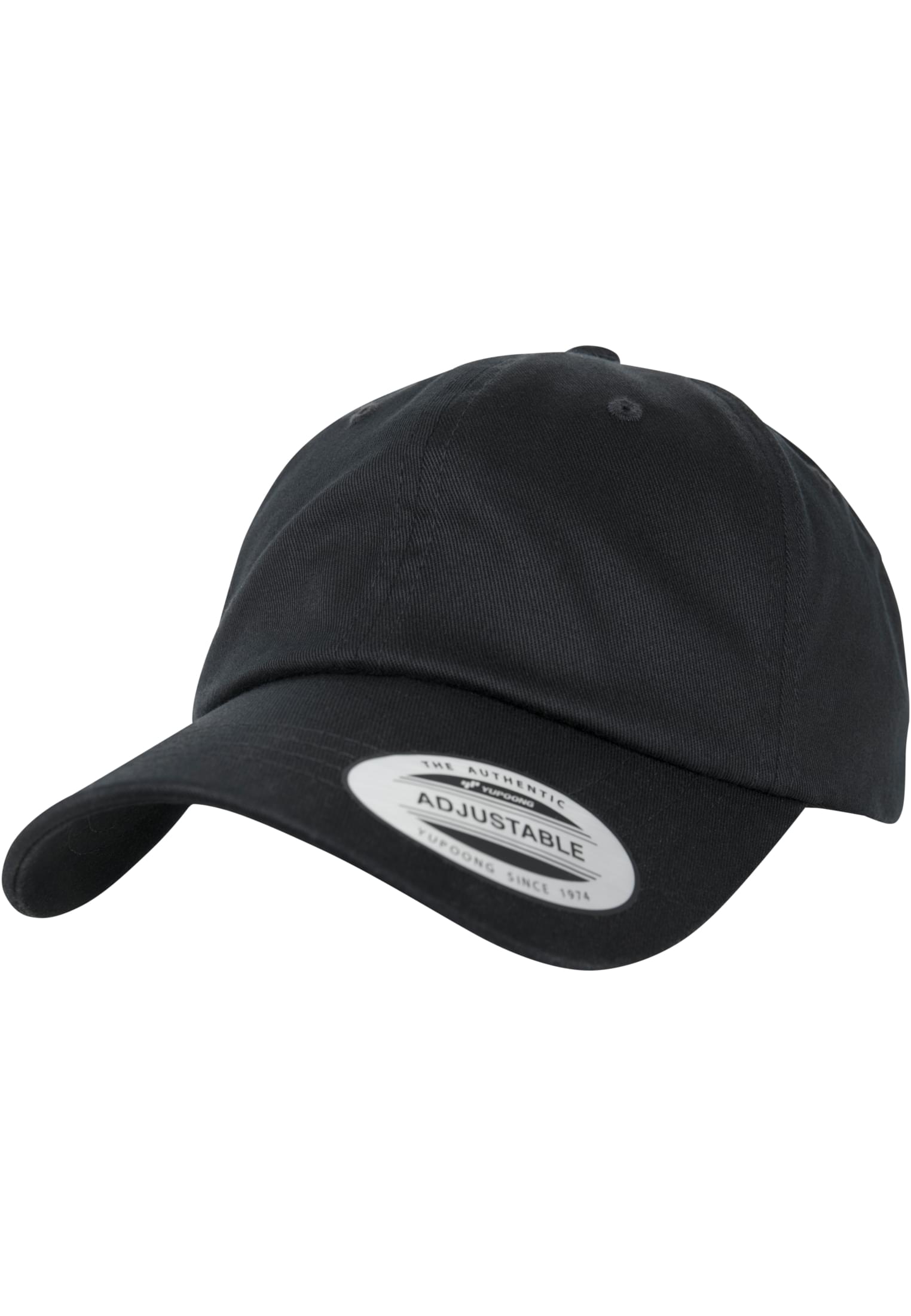 Low Profile Organic Cotton Cap black | black