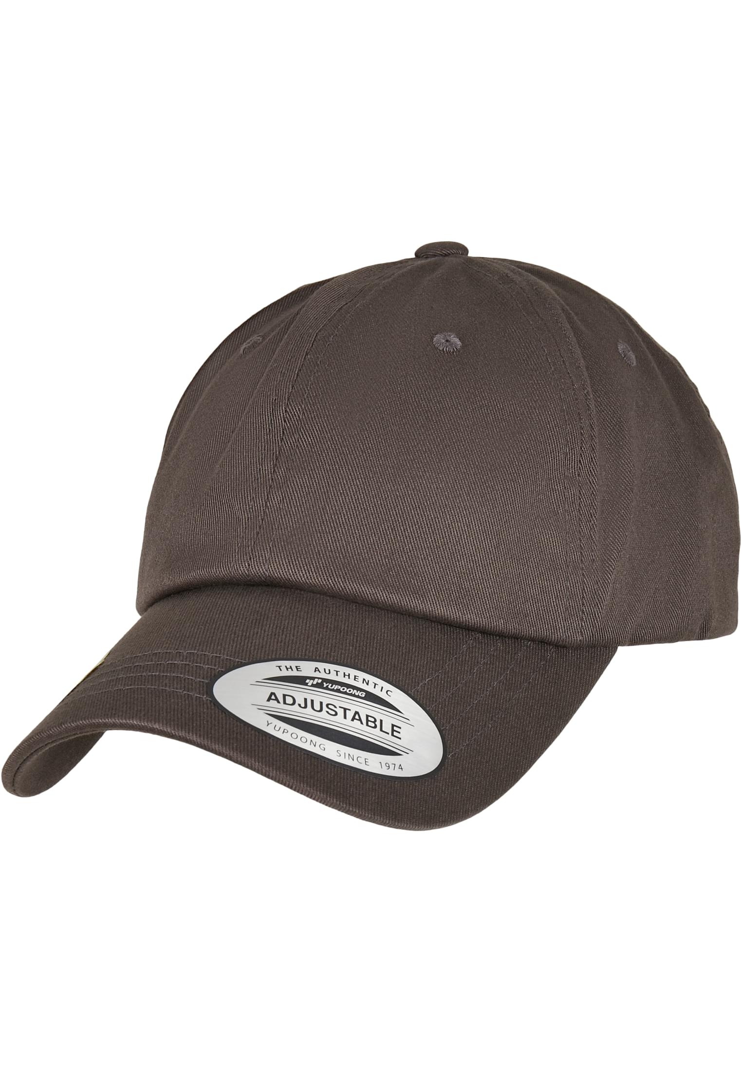 Low Profile Organic Cotton Cap darkgrey | darkgrey