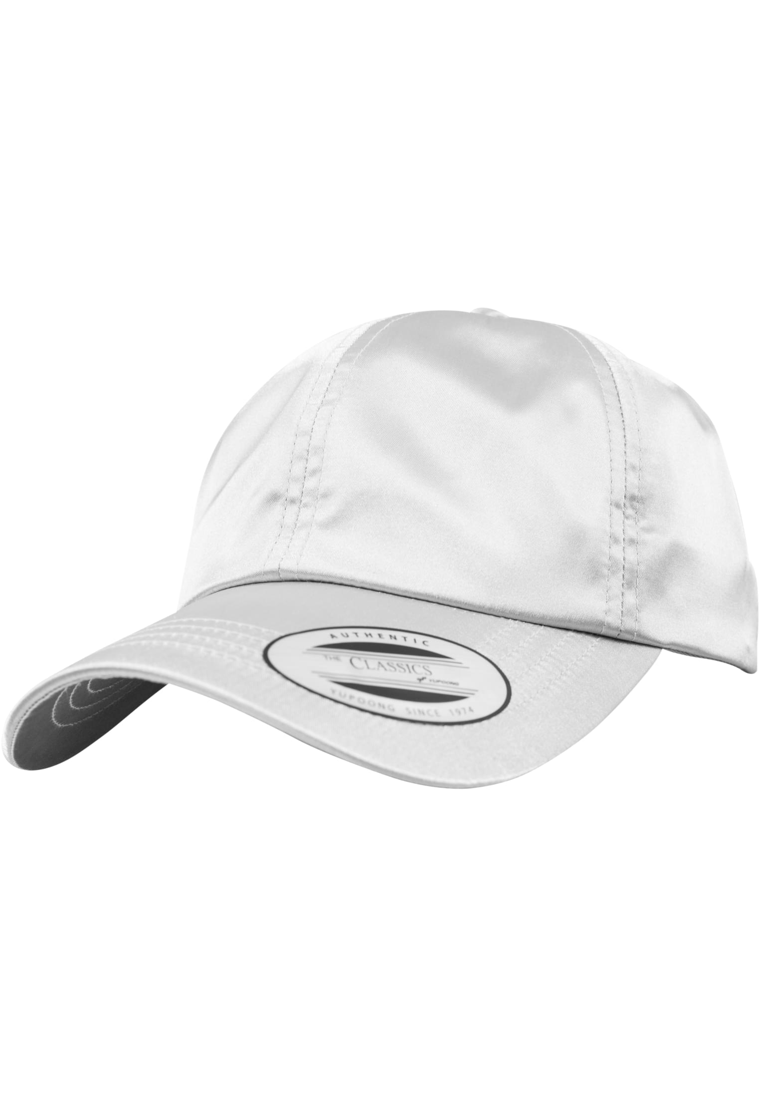 Low Profile Satin Cap silver | silver
