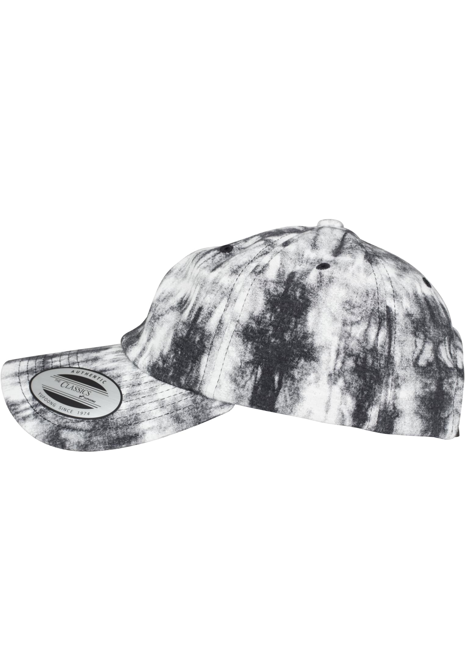Low Profile Tie Dye Cap grey | grey