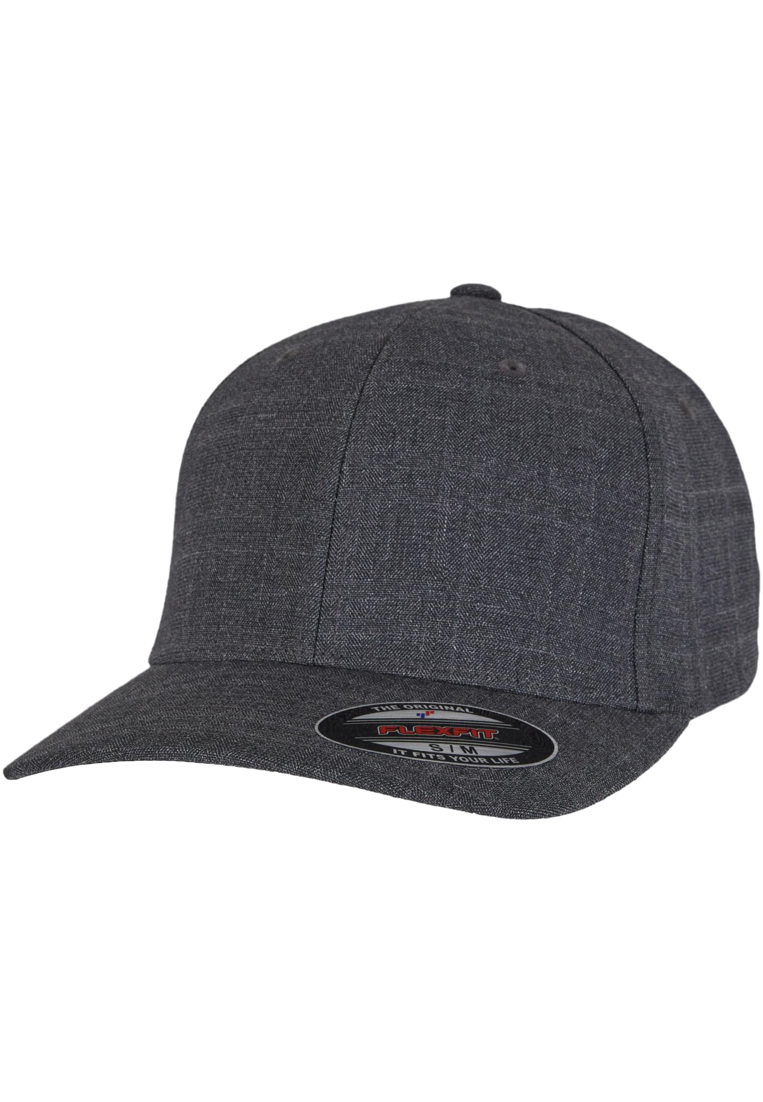 Fine Melange Flexfit charcoal | charcoal