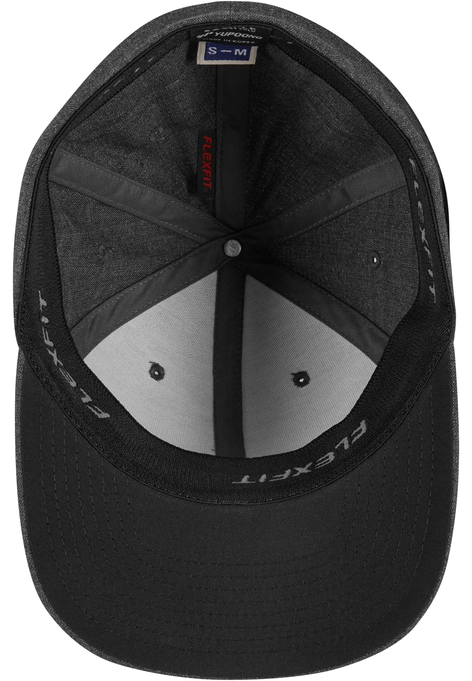 Fine Melange Flexfit charcoal | charcoal