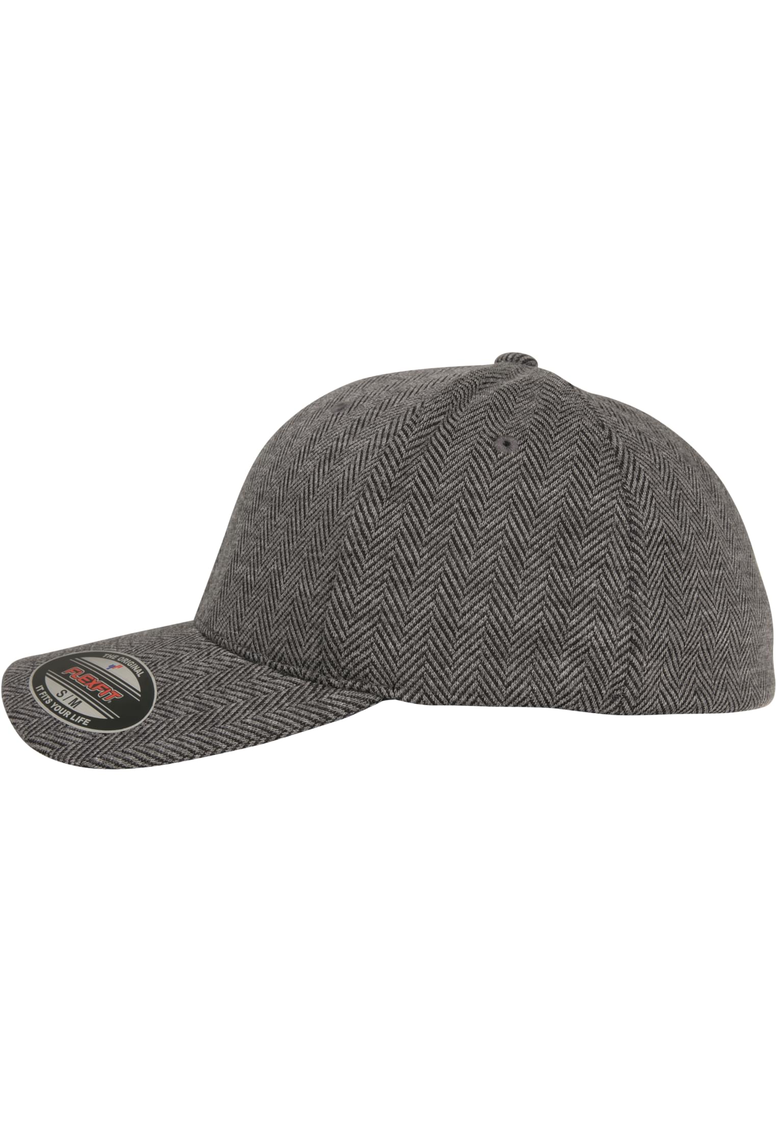 Heringbone Melange Flexfit black/h.grey | black/h.grey