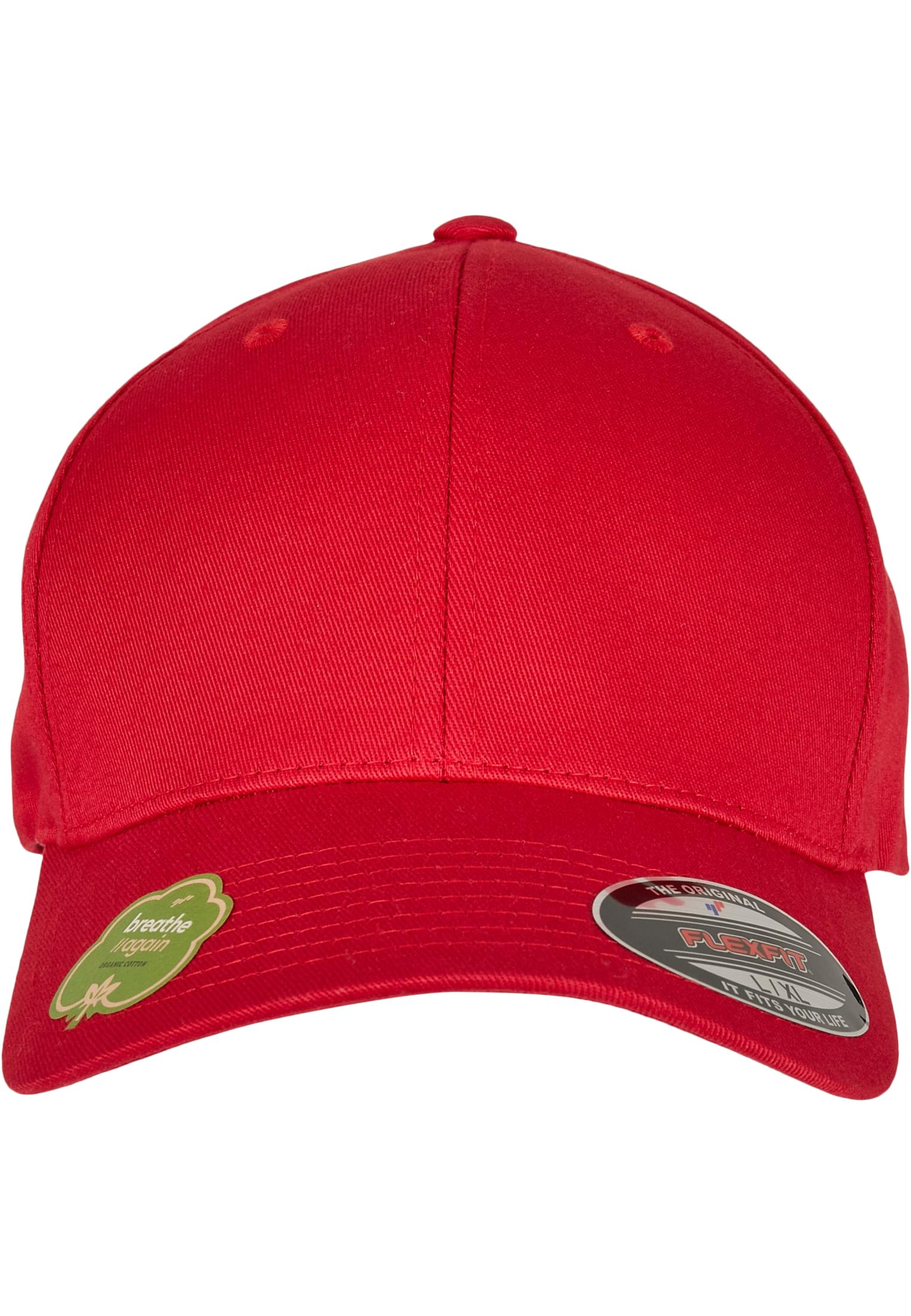 Flexfit Organic Cotton Cap red | red