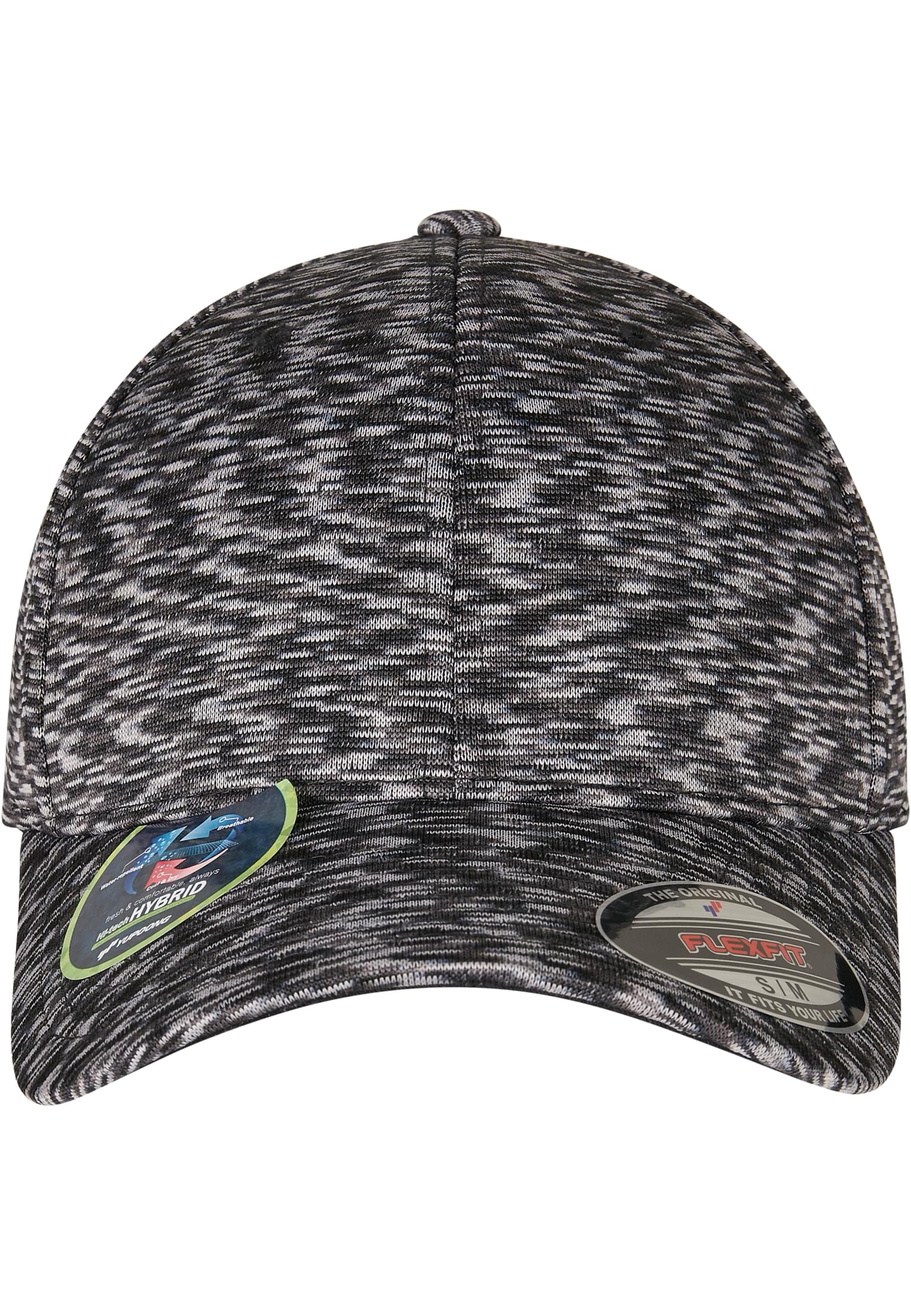 Stripes Melange Flexfit darkgrey melange | darkgrey melange