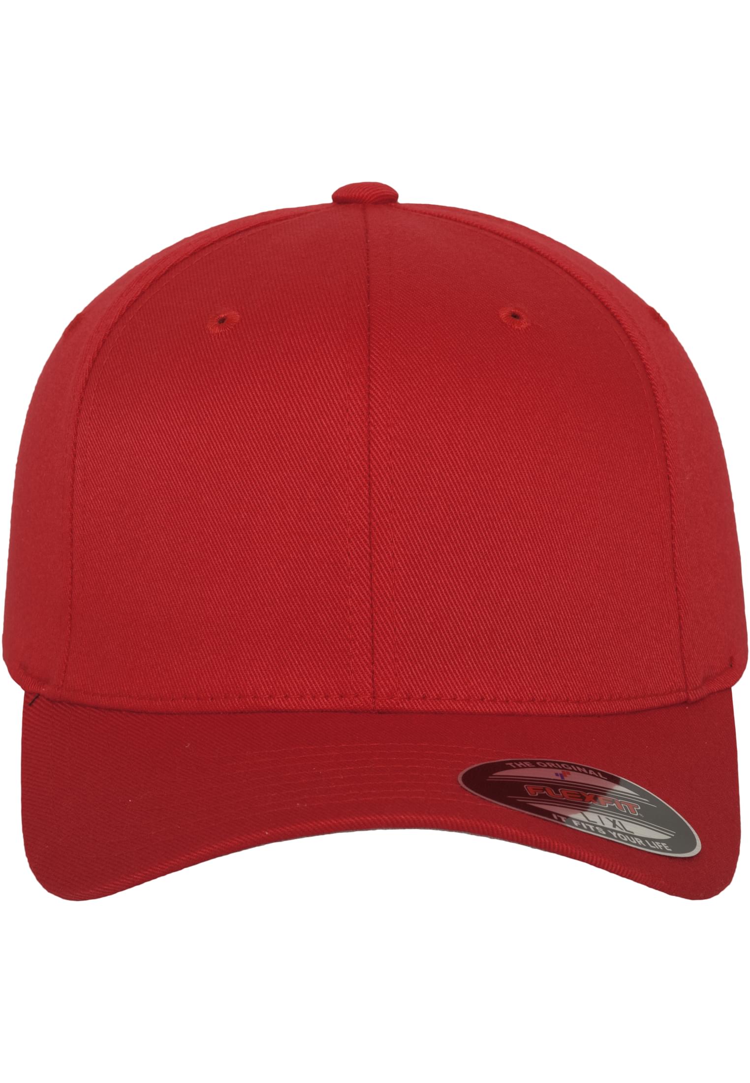 Flexfit Wooly Combed red | red
