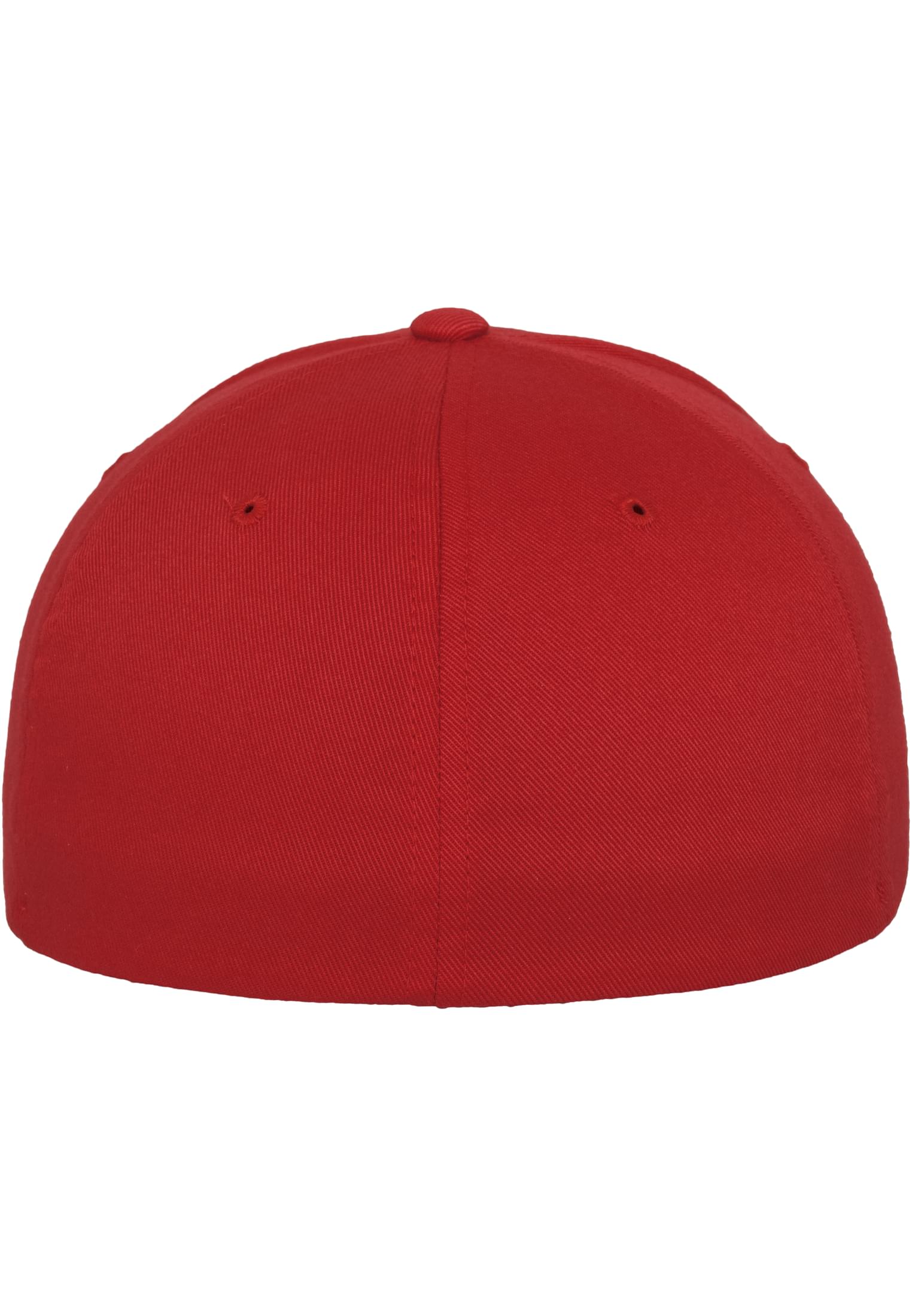 Flexfit Wooly Combed red | red
