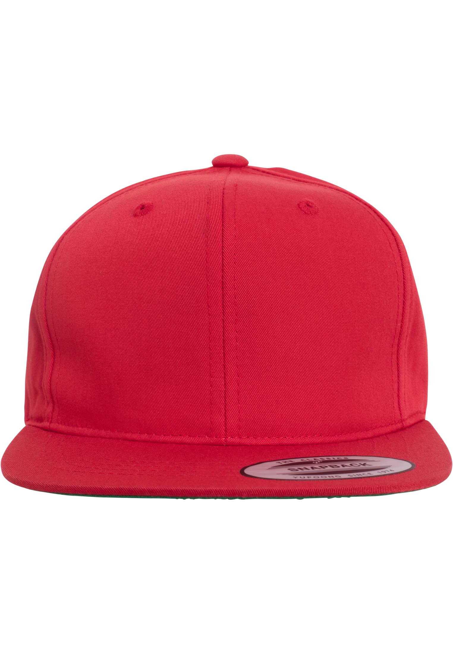 Pro-Style Twill Snapback Youth Cap red | red