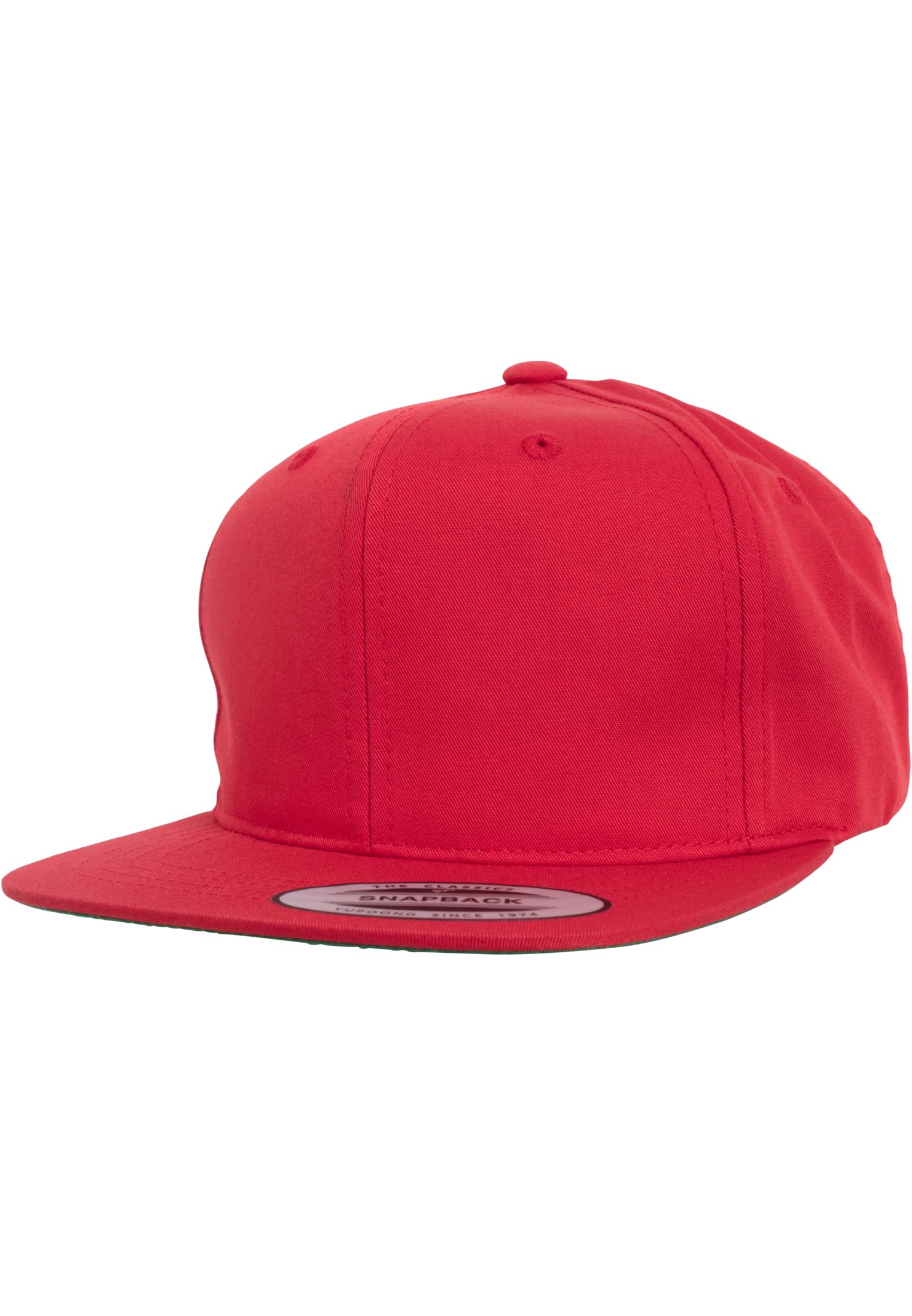 Pro-Style Twill Snapback Youth Cap red | red