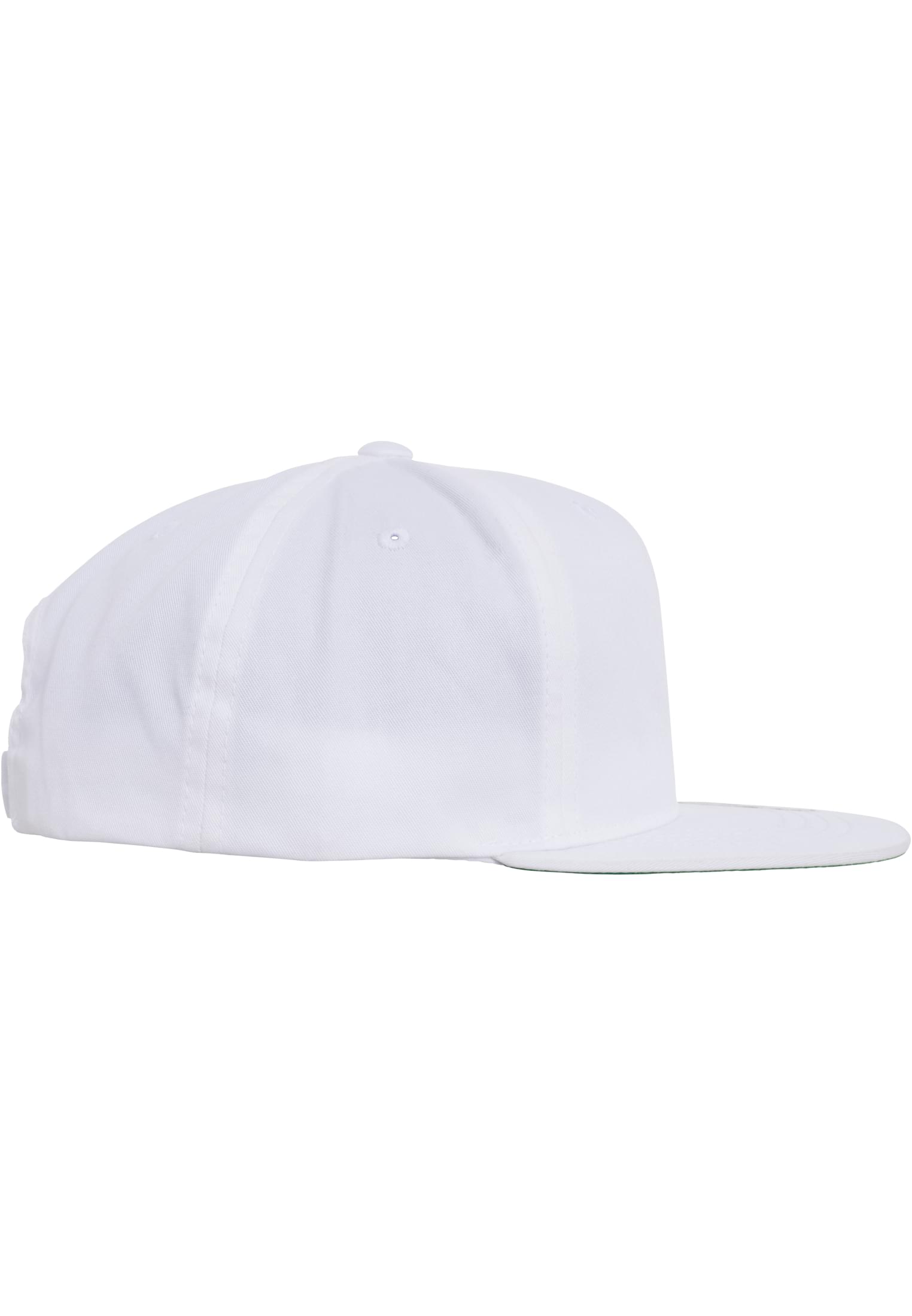 Pro-Style Twill Snapback Youth Cap white | white