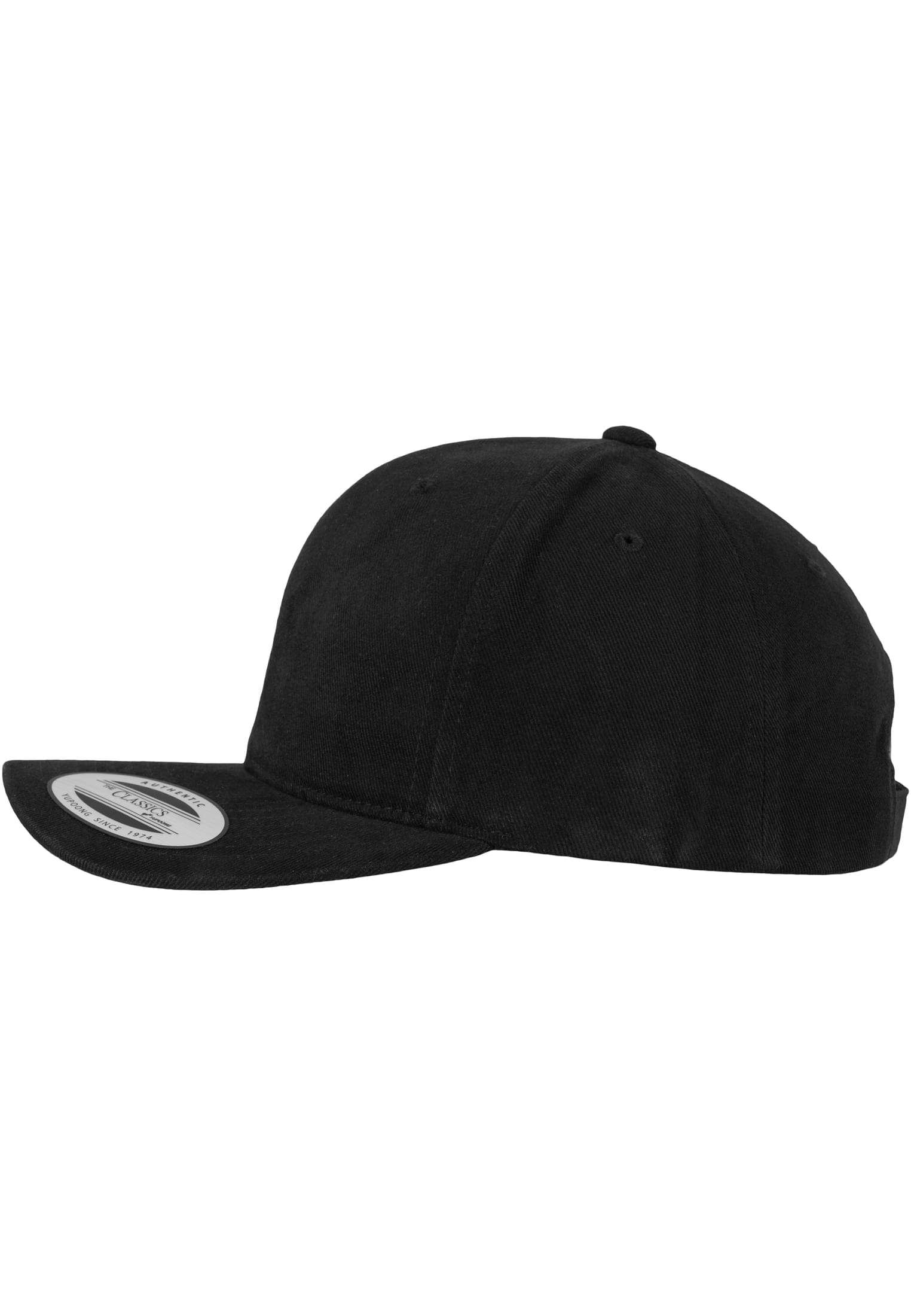 Brushed Cotton Twill Mid-Profile black | black