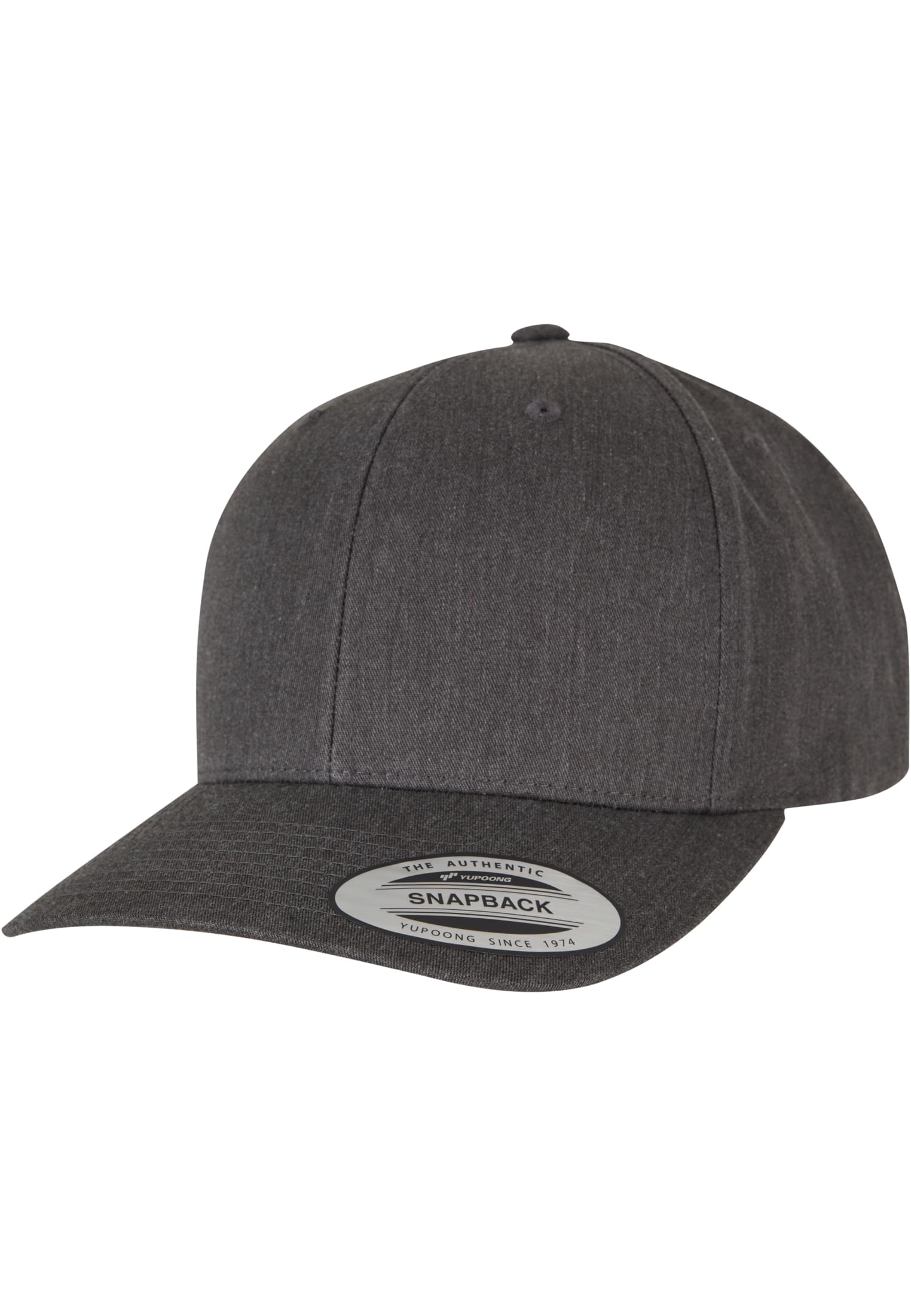 Retro Cotton Blend Snapback dark heather | dark heather