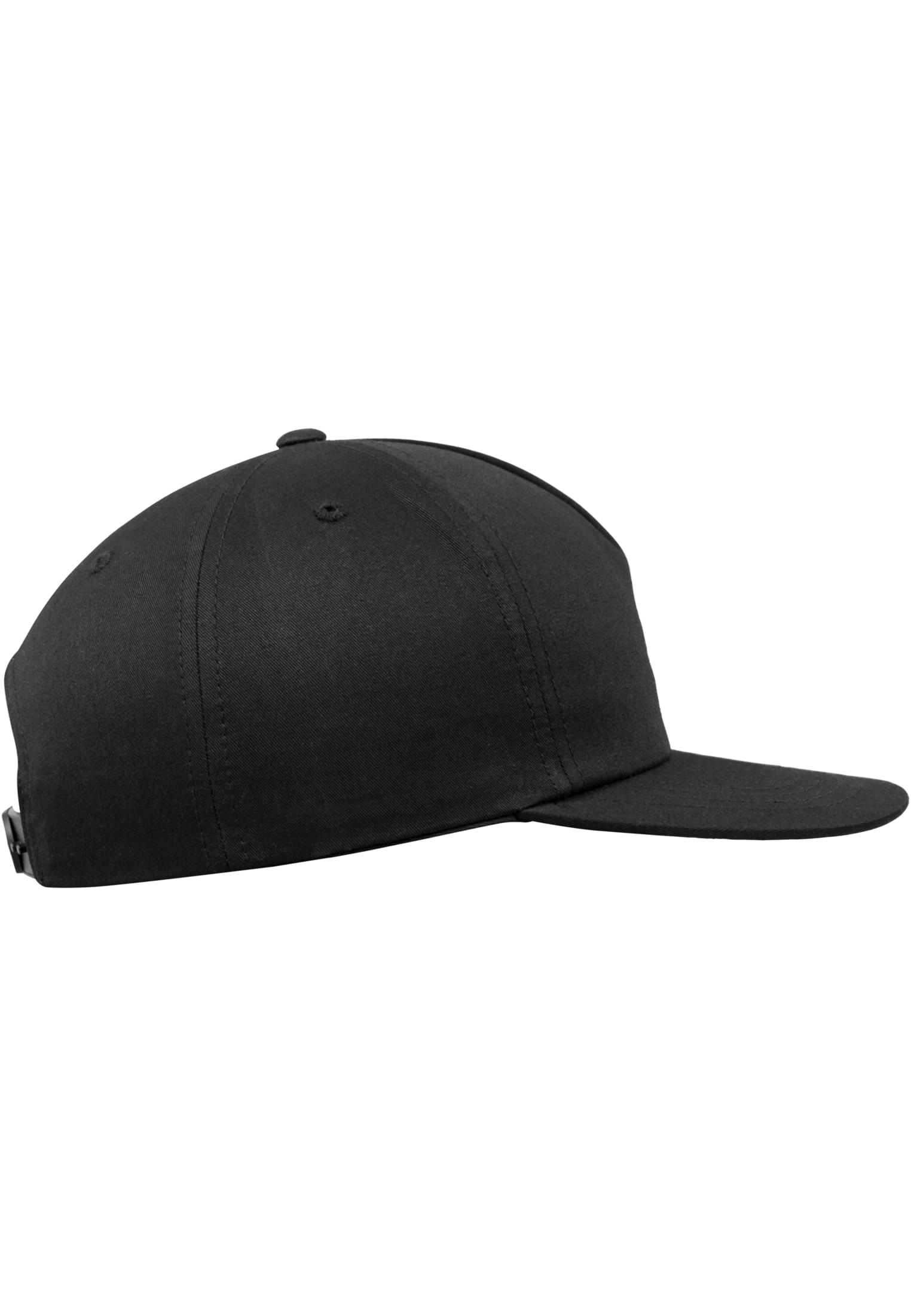 Unstructured 5-Panel Snapback black | black