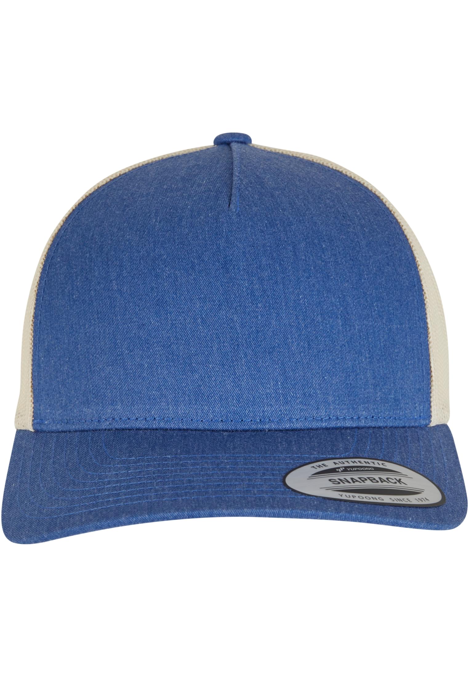 5-Panel Retro Trucker 2-Tone Cap blue/beige | blue/beige