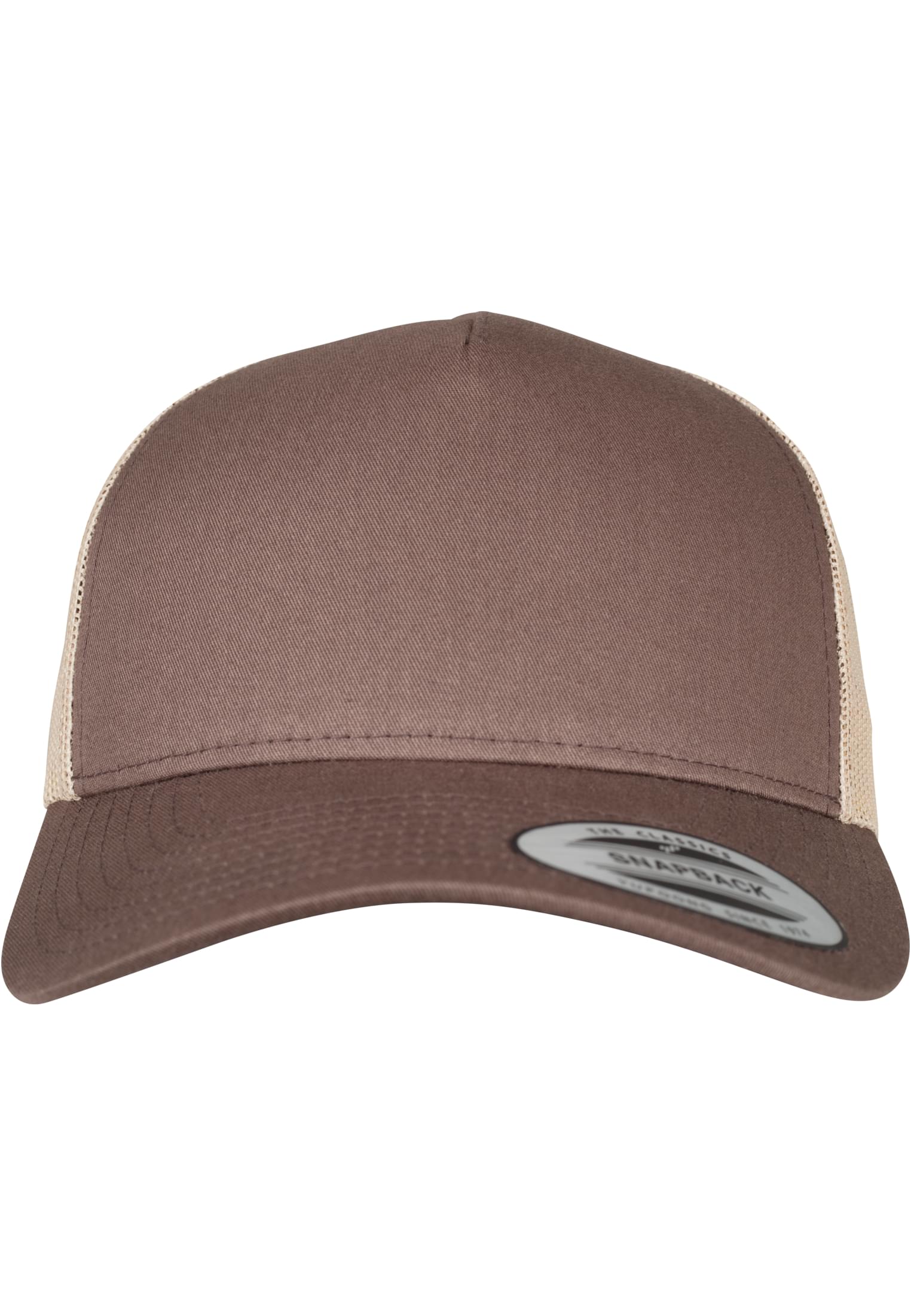 5-Panel Retro Trucker 2-Tone Cap brn/khaki | brn/khaki
