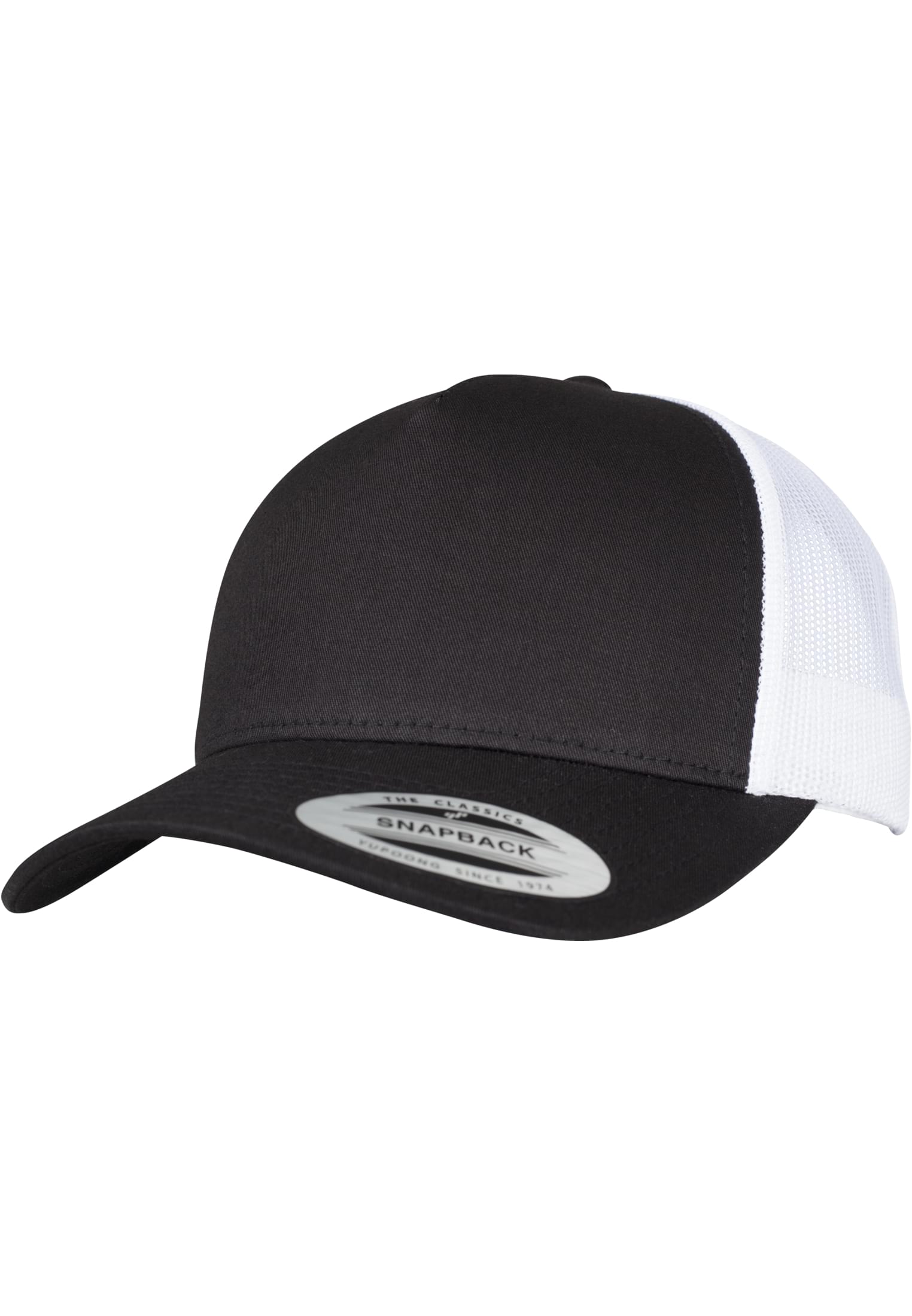 5-Panel Retro Trucker 2-Tone Cap blk/wht | blk/wht